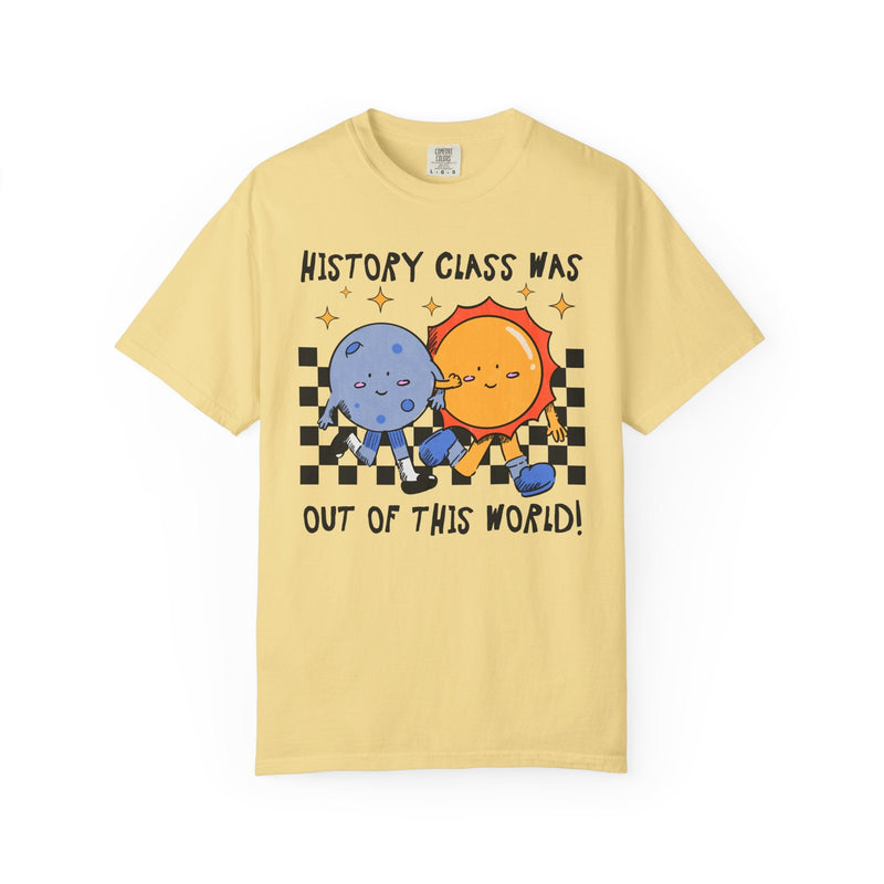 Last Day of School Tee Shirt: Funny Saying Space Lover Tee, End of School Year T-Shirt for History Teacher, Matching History Department Tee - Opal and June