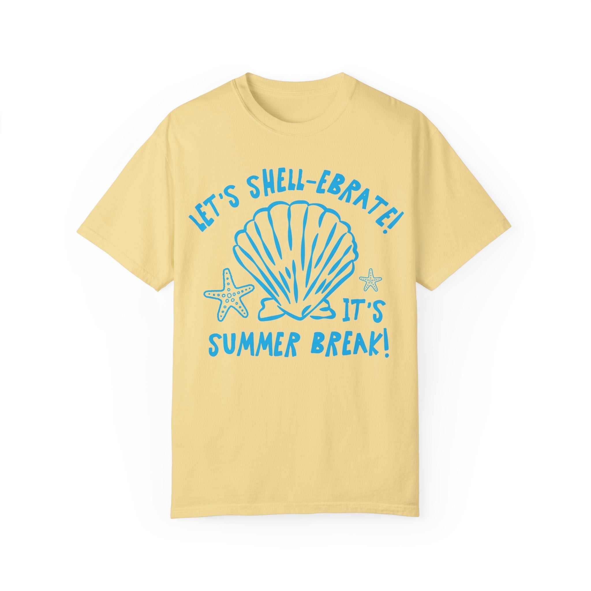 Last Day of School Tee Shirt with Beach Aesthetic, Cute Summer Break Hello Summer Shirt for Kindergarten Crew, Matching School Office Staff - Opal and June