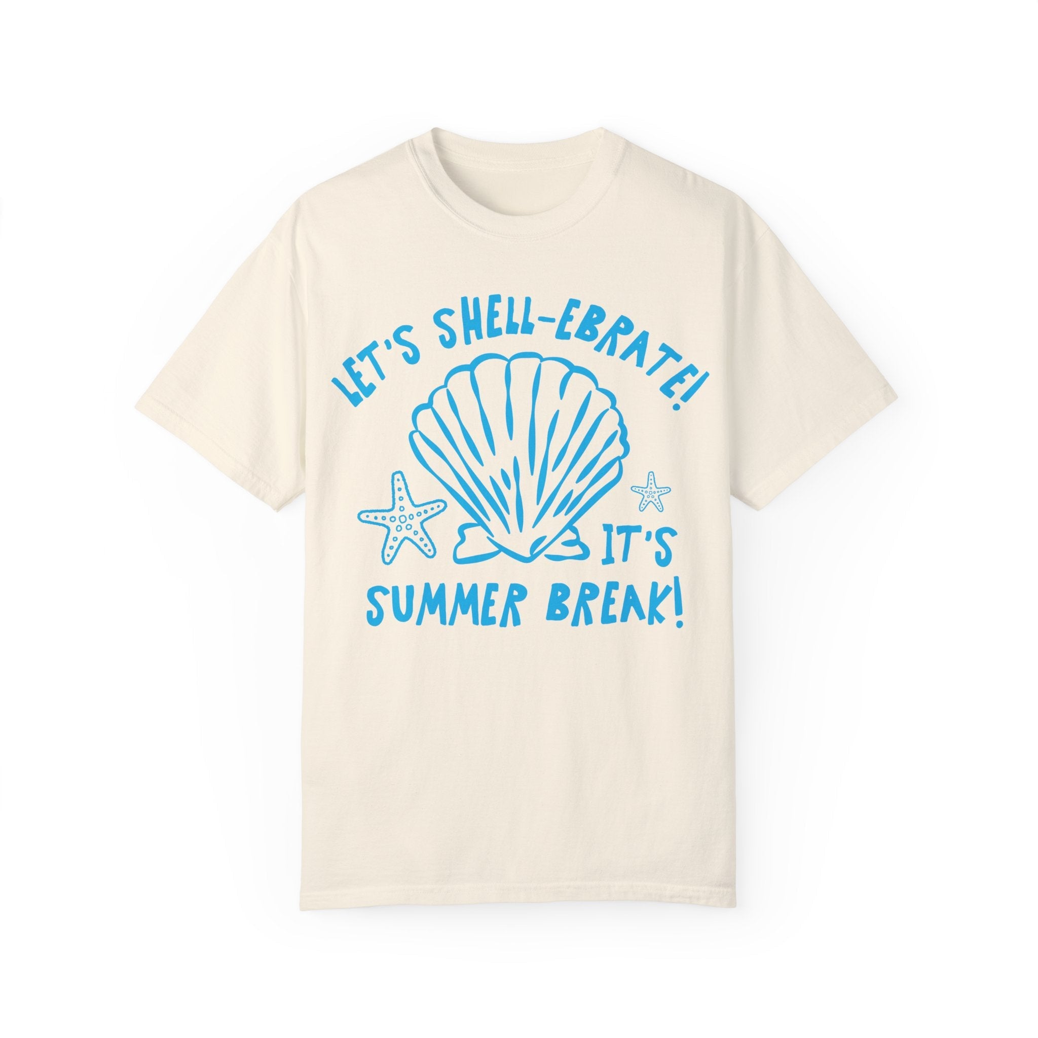 Last Day of School Tee Shirt with Beach Aesthetic, Cute Summer Break Hello Summer Shirt for Kindergarten Crew, Matching School Office Staff - Opal and June