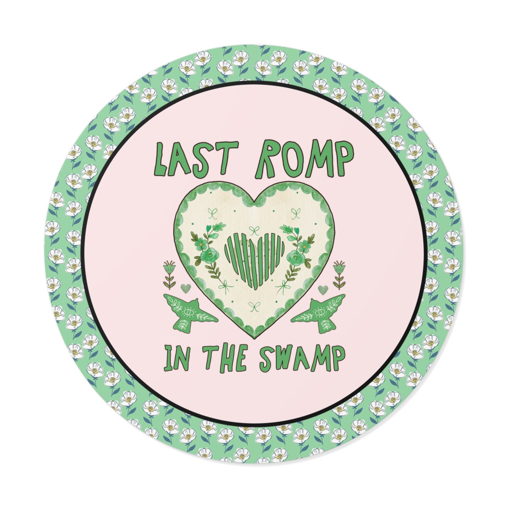 Last Romp Before the Swamp: Unhinged and Silly Bachelorette Party Sticker, Funky and Kitschy Wedding Vibes, Small Gift for Newly Engaged Bride - Opal and June