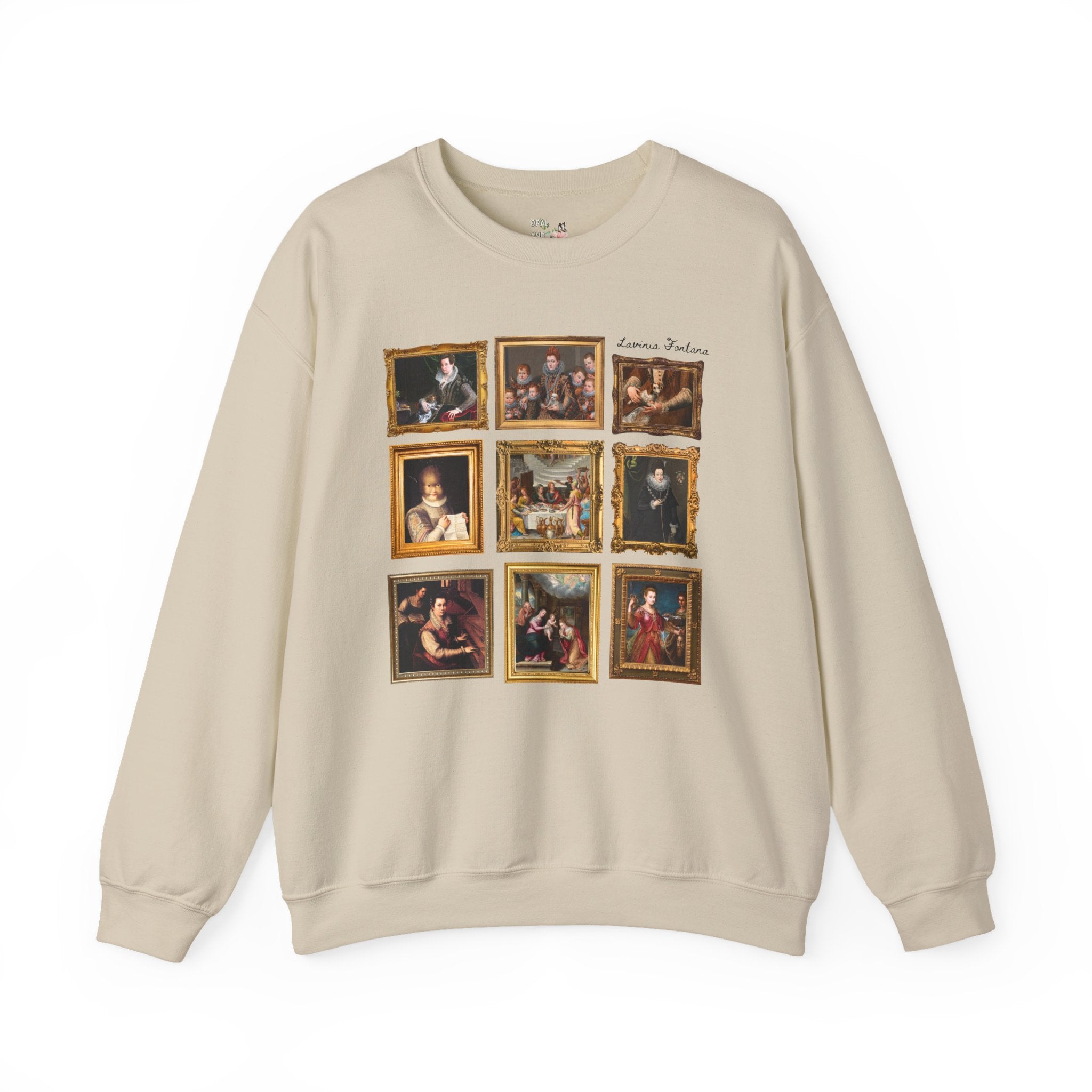 Lavinia Fontana Art History Sweatshirt, Art History Major, Humanities Professor, European Art History, Women's History, 16th Century Art - Opal and June