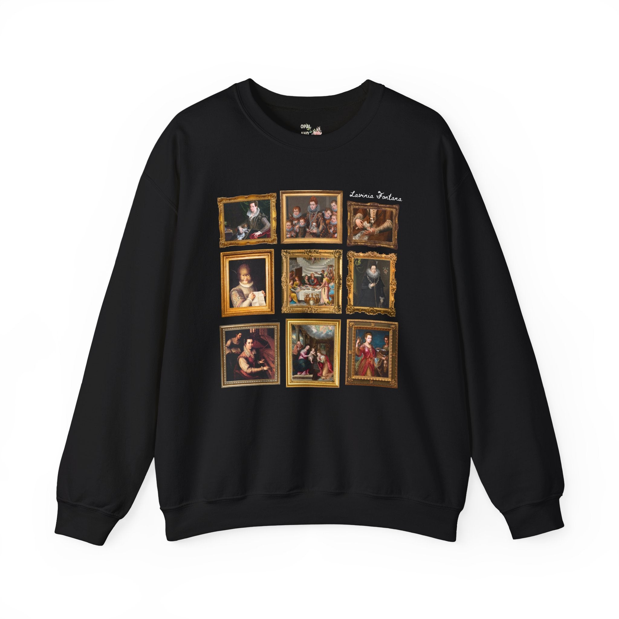 Lavinia Fontana Art History Sweatshirt, Art History Major, Humanities Professor, European Art History, Women's History, 16th Century Art - Opal and June