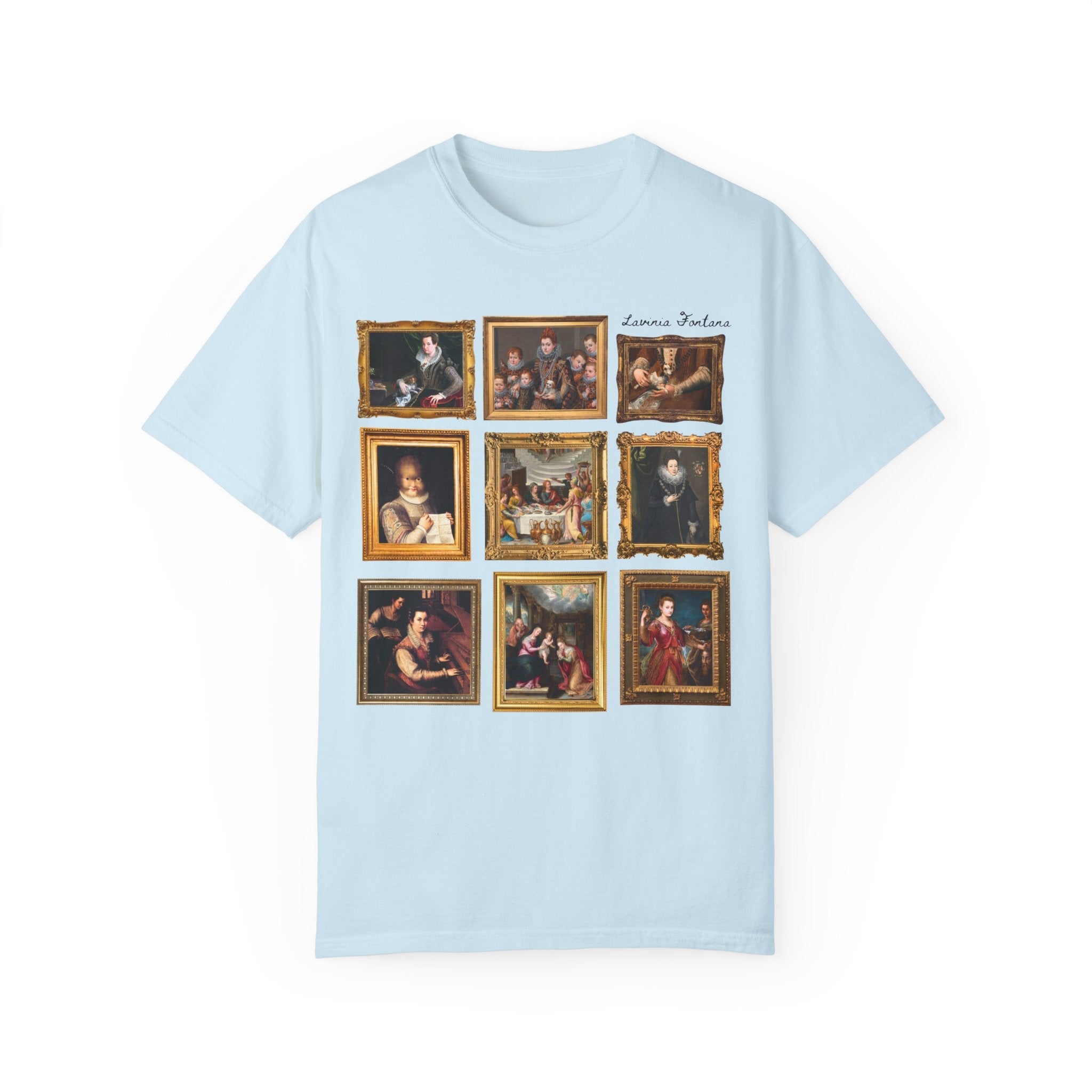 Lavinia Fontana Art History Tee Shirt, Art History Major, Humanities Professor, European Art History, Women's History, 16th Century Art - Opal and June