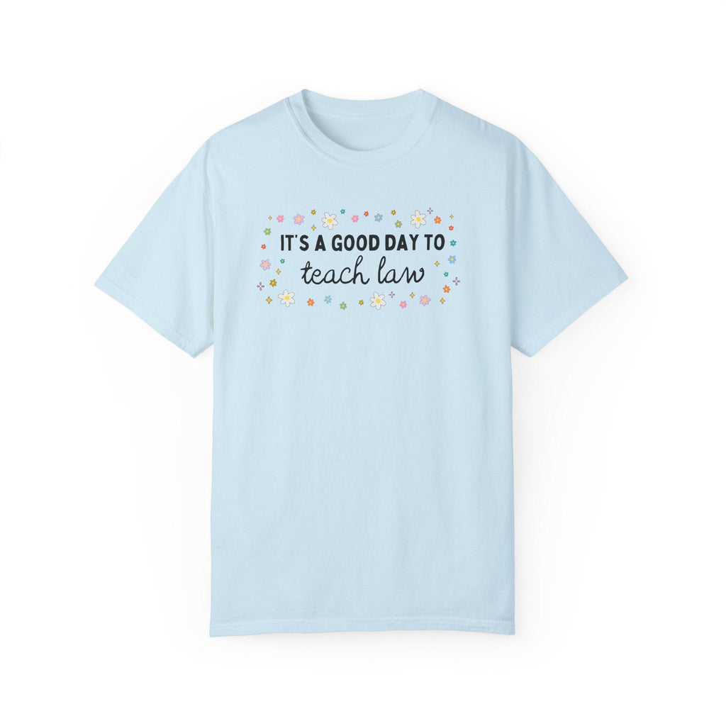 Law Professor Tee Shirt with Colorful Flowers for Political Science Teacher, US Government or Social Studies Teacher Gift, History Teacher - Opal and June