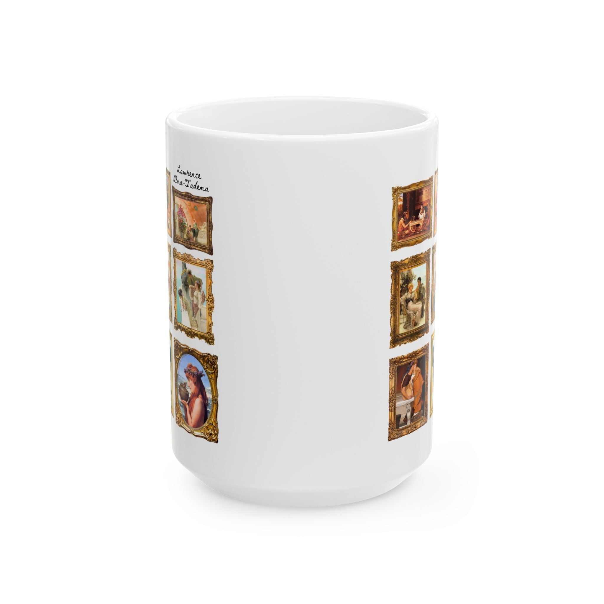 Lawrence Alma - Tadema Art History Coffee Mug, Academicism Art Movement, 19th Century Art History Gift, German Art History Professor Floral Mug - Opal and June