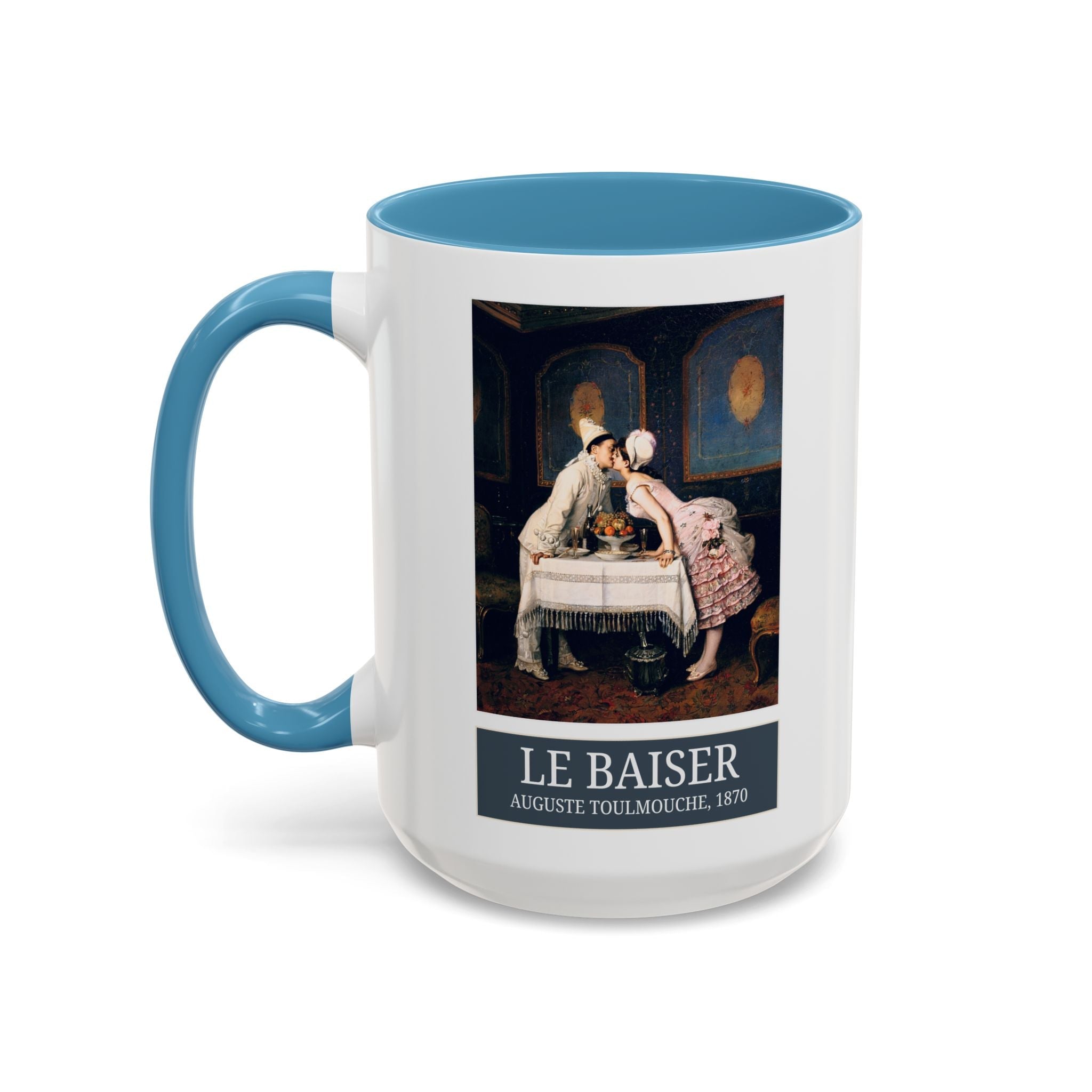 Le Baiser by Auguste Toulmouche Coffee Mug - Opal and June
