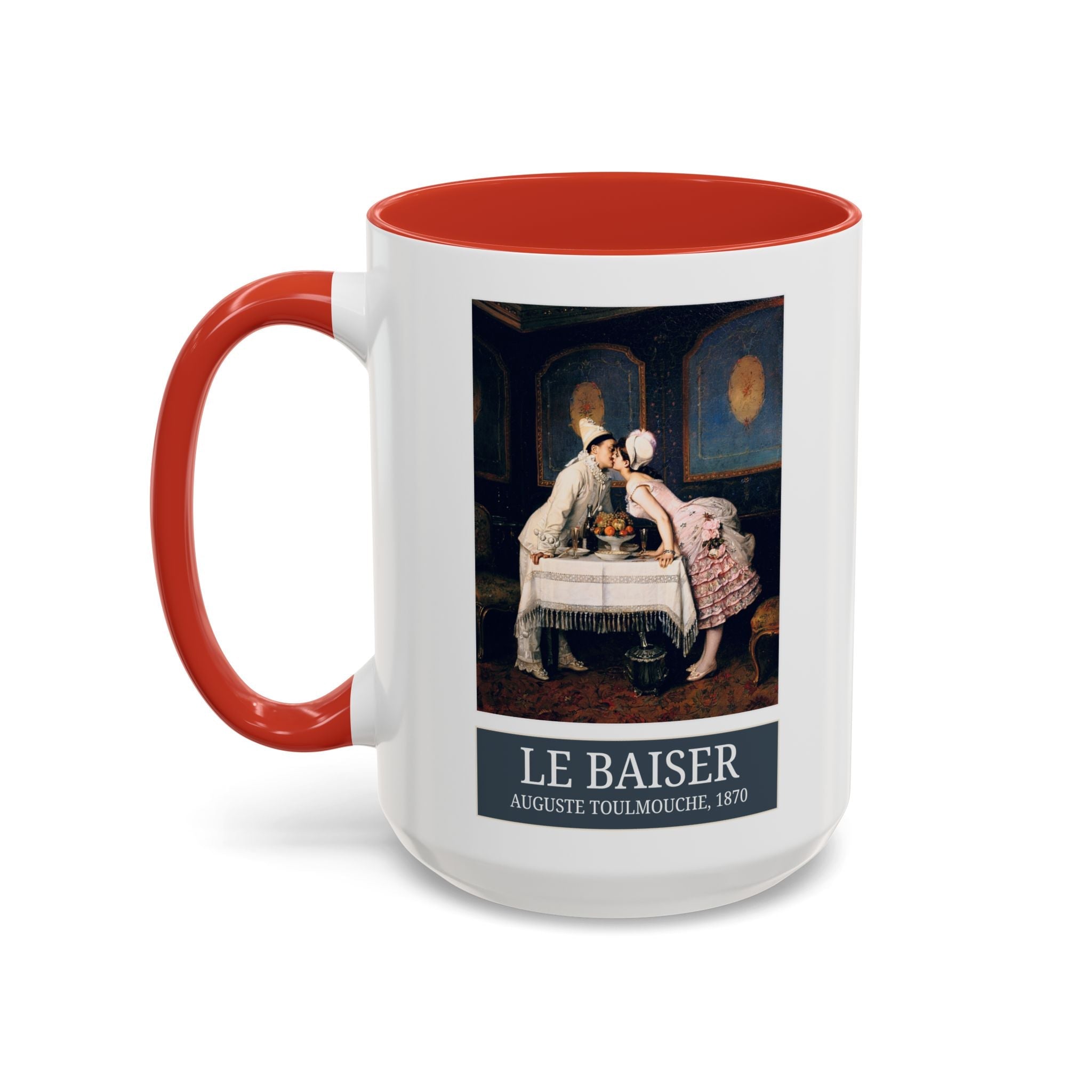 Le Baiser by Auguste Toulmouche Coffee Mug - Opal and June