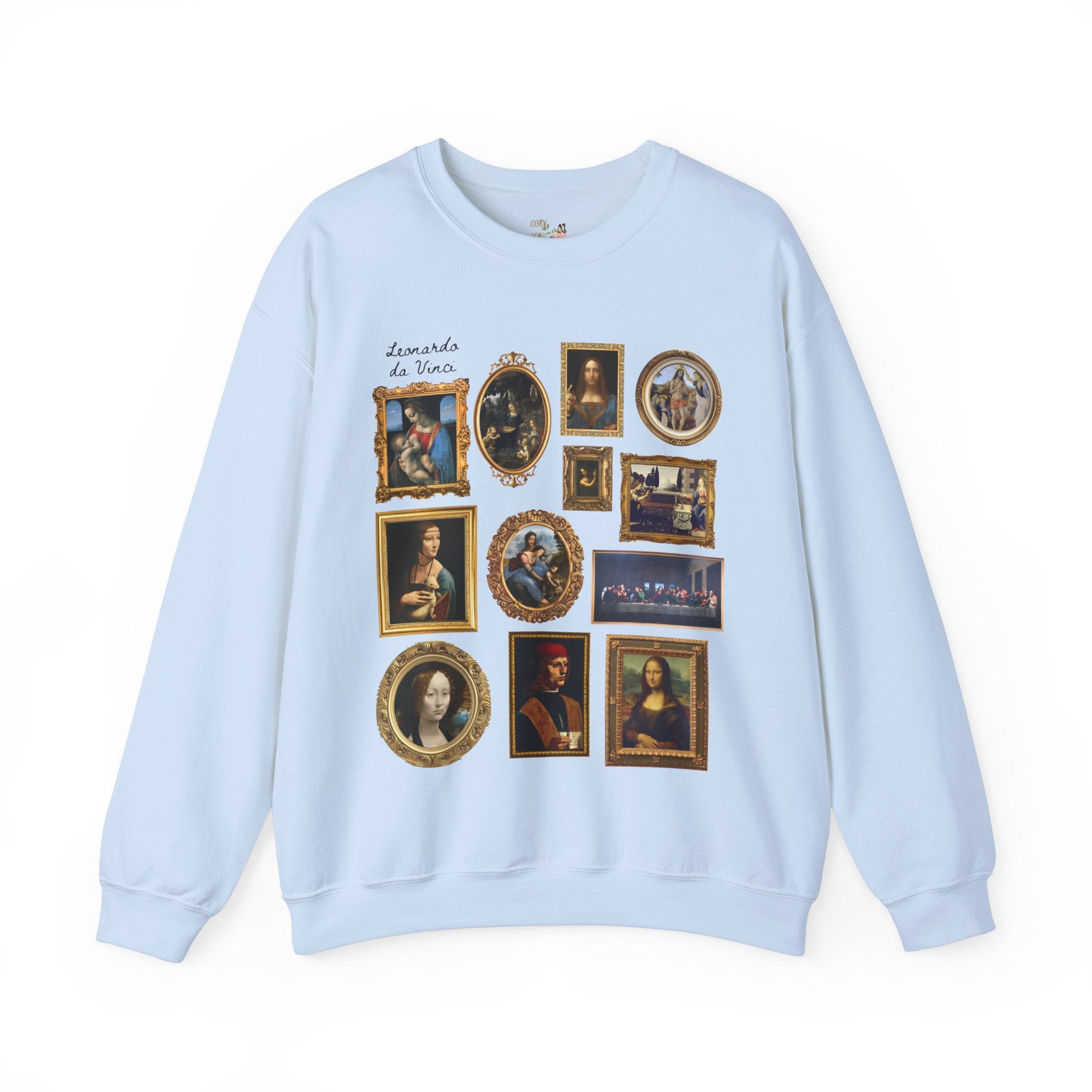Lenoardo da Vinci Art History Sweatshirt - Opal and June
