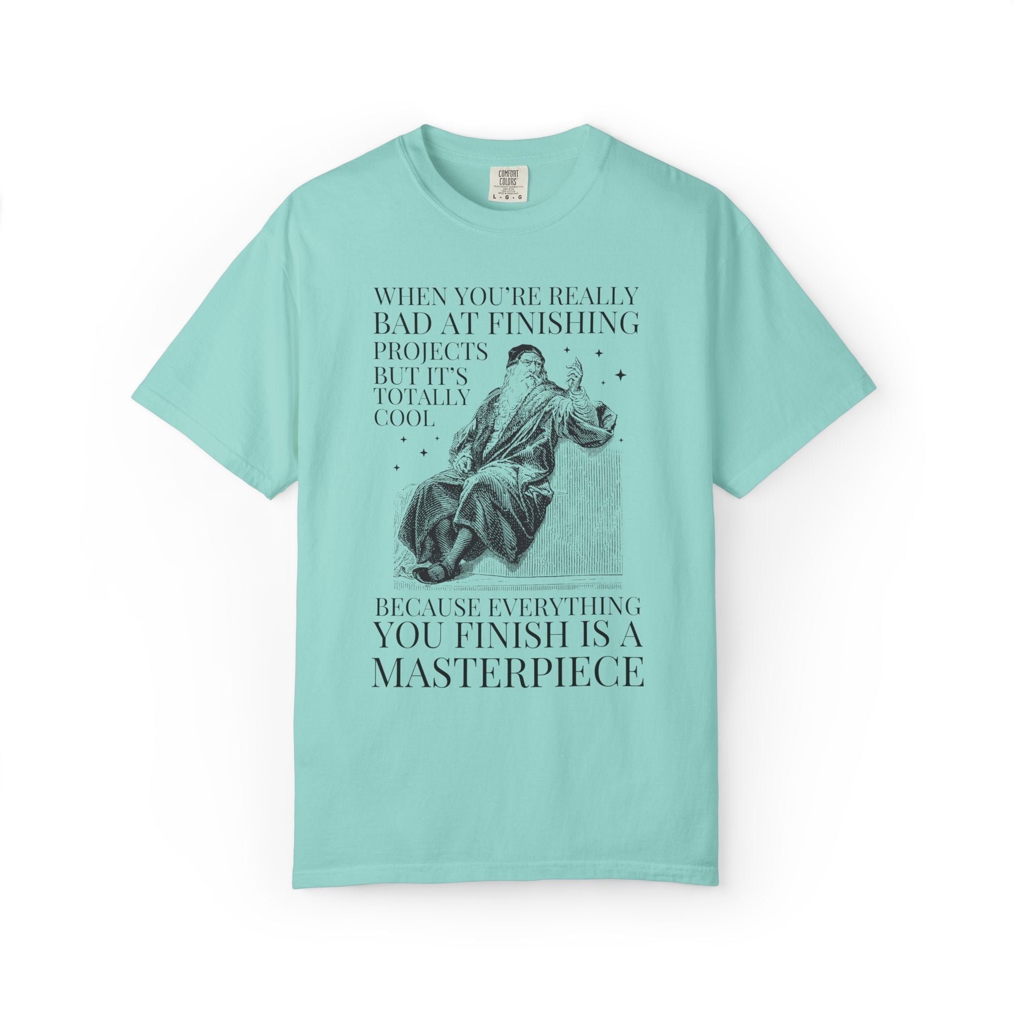 Leonardo da Vinci Art History Buff Gift for Historian or Friend with ADHD: Really Bad at Finishing Things, Silly Italian Renaissance History - Opal and June