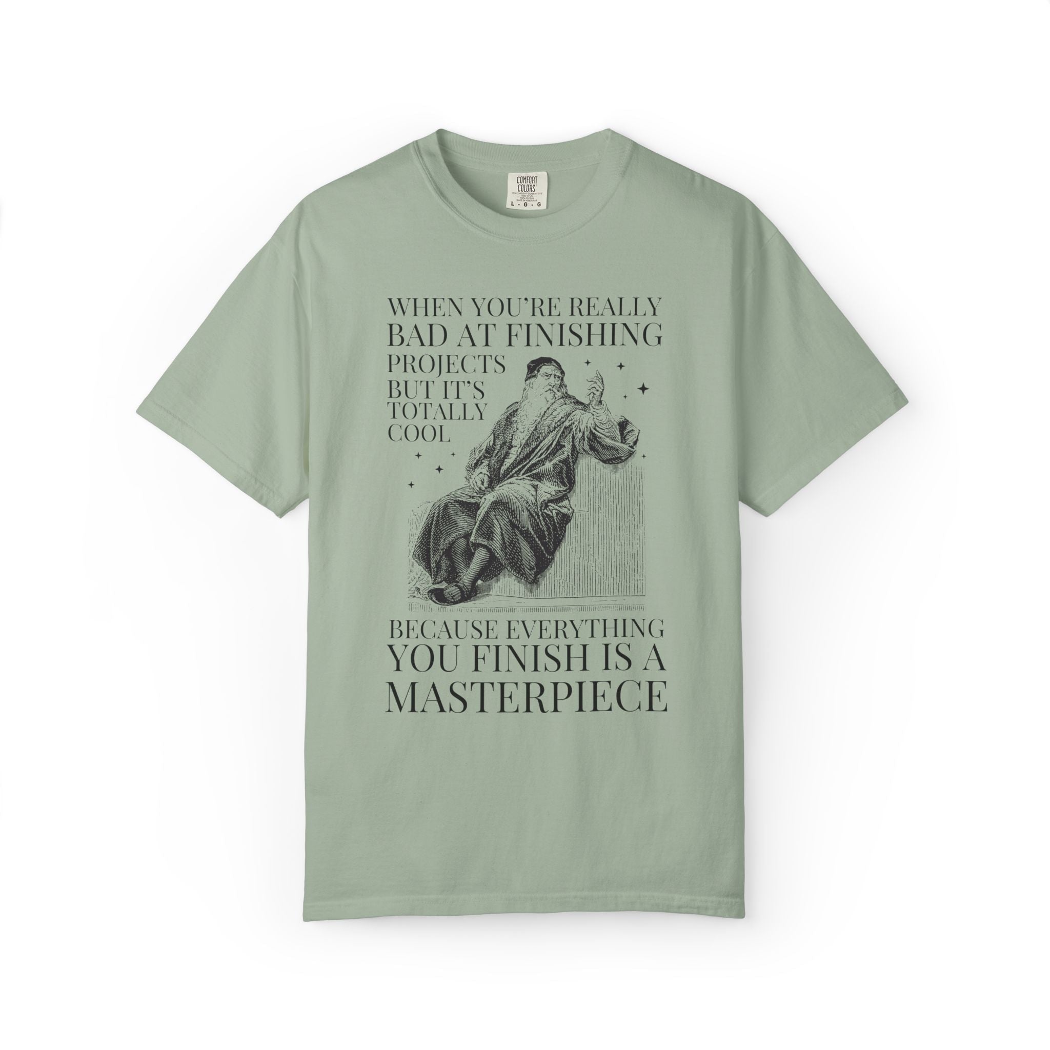 Leonardo da Vinci Art History Buff Gift for Historian or Friend with ADHD: Really Bad at Finishing Things, Silly Italian Renaissance History - Opal and June