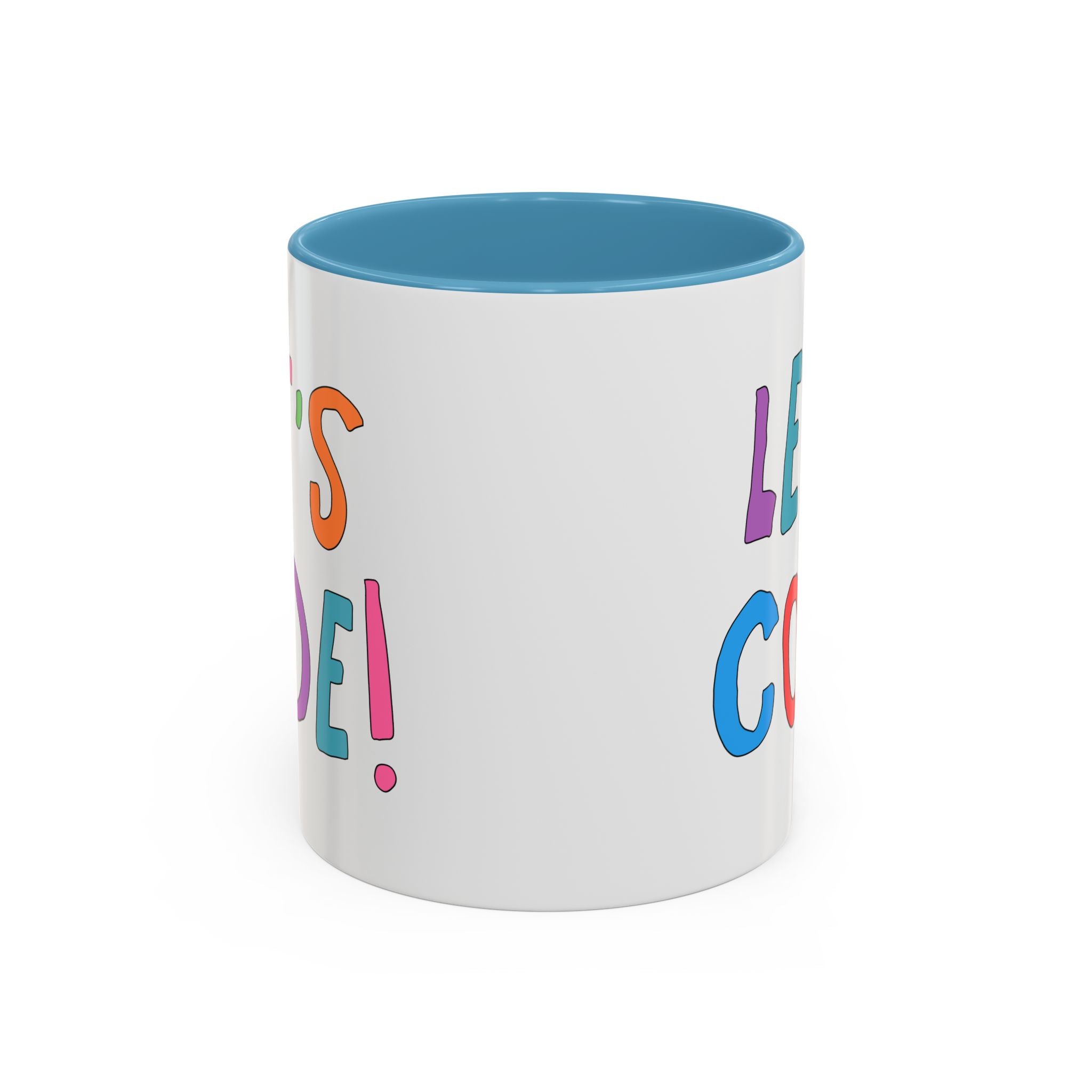Let's Code! Computer Scientist Mug | Cute Women in STEM 11 Oz Coffee Mug, Funny Saying Gift for Programmer, Software Engineer Present - Opal and June