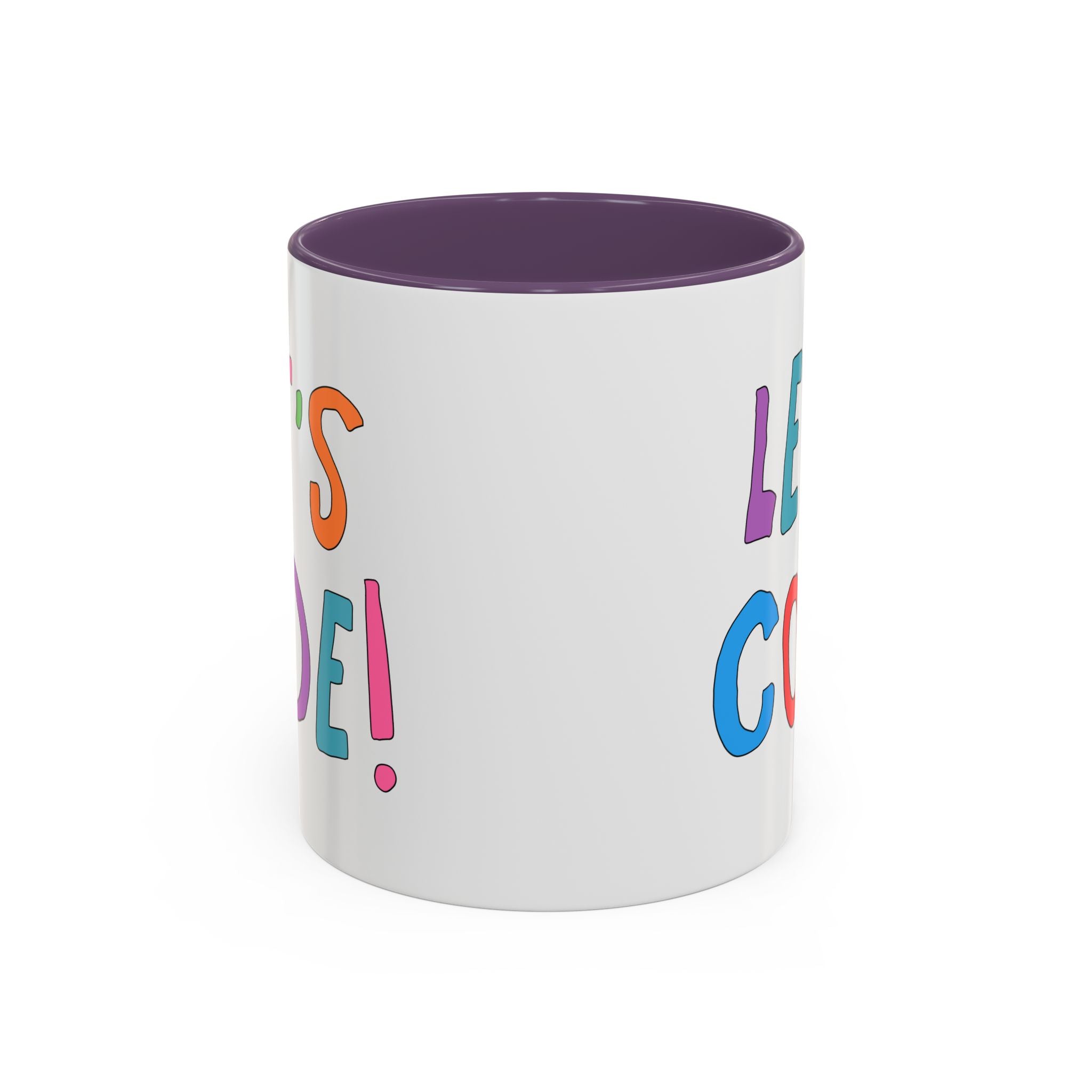 Let's Code! Computer Scientist Mug | Cute Women in STEM 11 Oz Coffee Mug, Funny Saying Gift for Programmer, Software Engineer Present - Opal and June