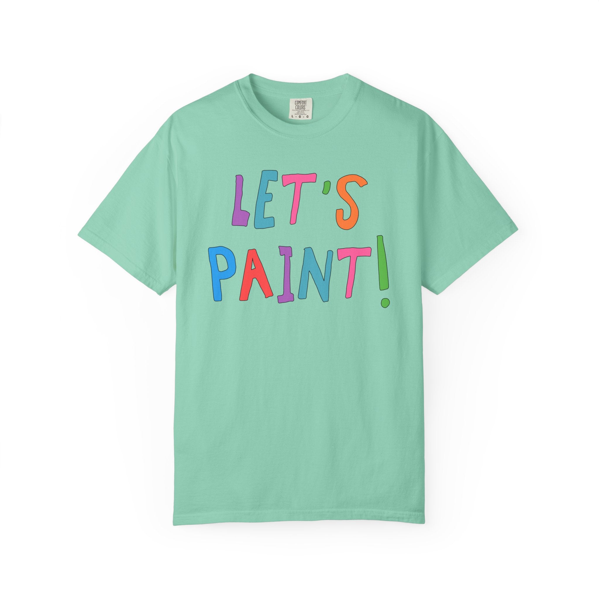 Let's Paint! | Elementary School Art Teacher Tee - Opal and June