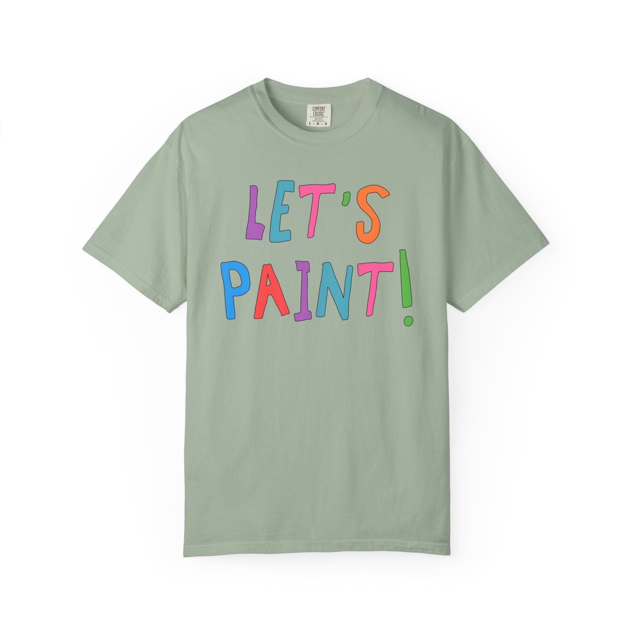 Let's Paint! | Elementary School Art Teacher Tee - Opal and June