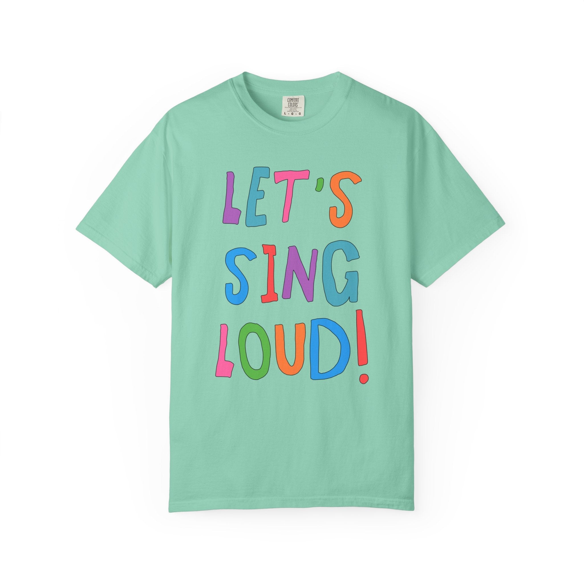 Let's Sing Loud! | Music Teacher T-Shirt - Opal and June