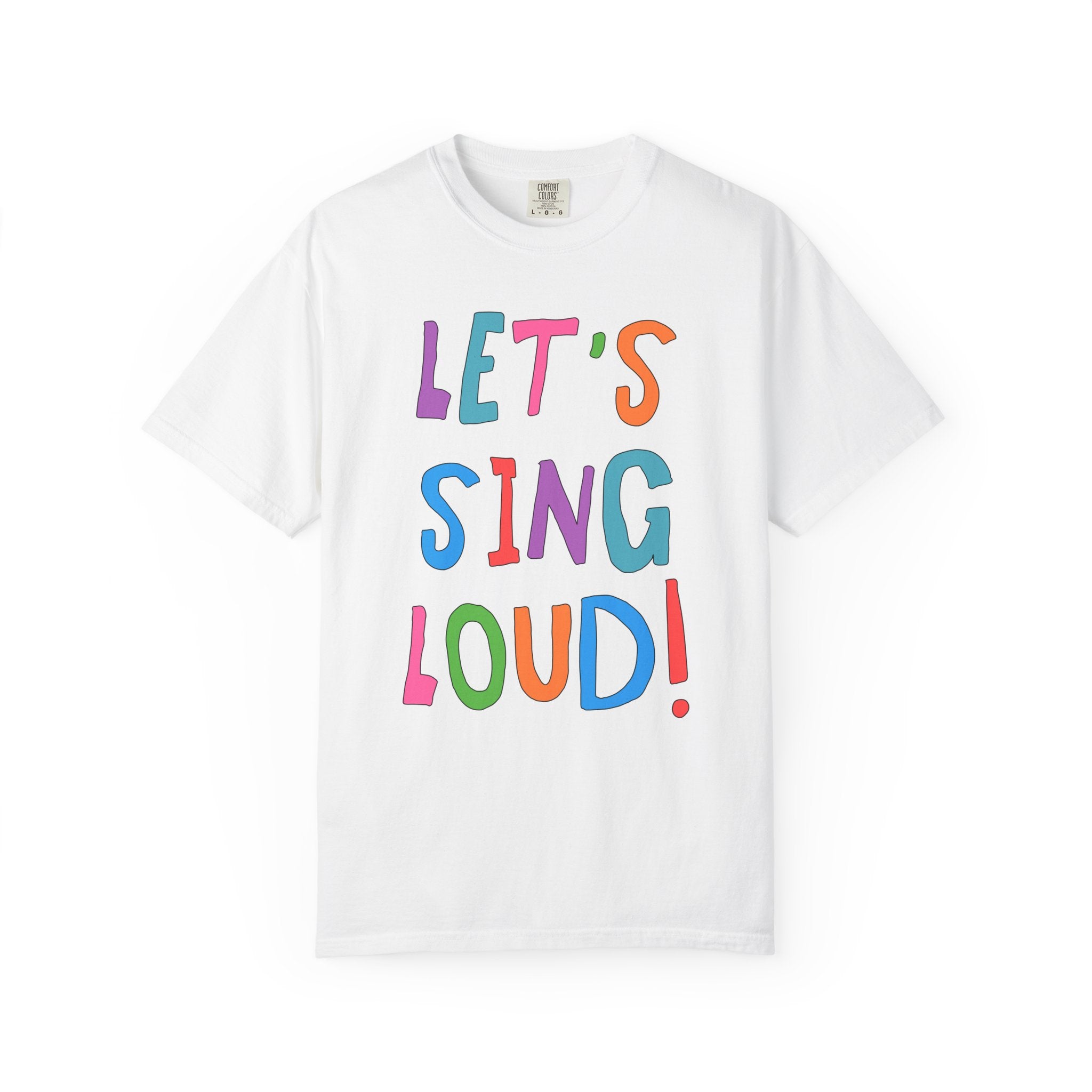 Let's Sing Loud! | Music Teacher T-Shirt - Opal and June