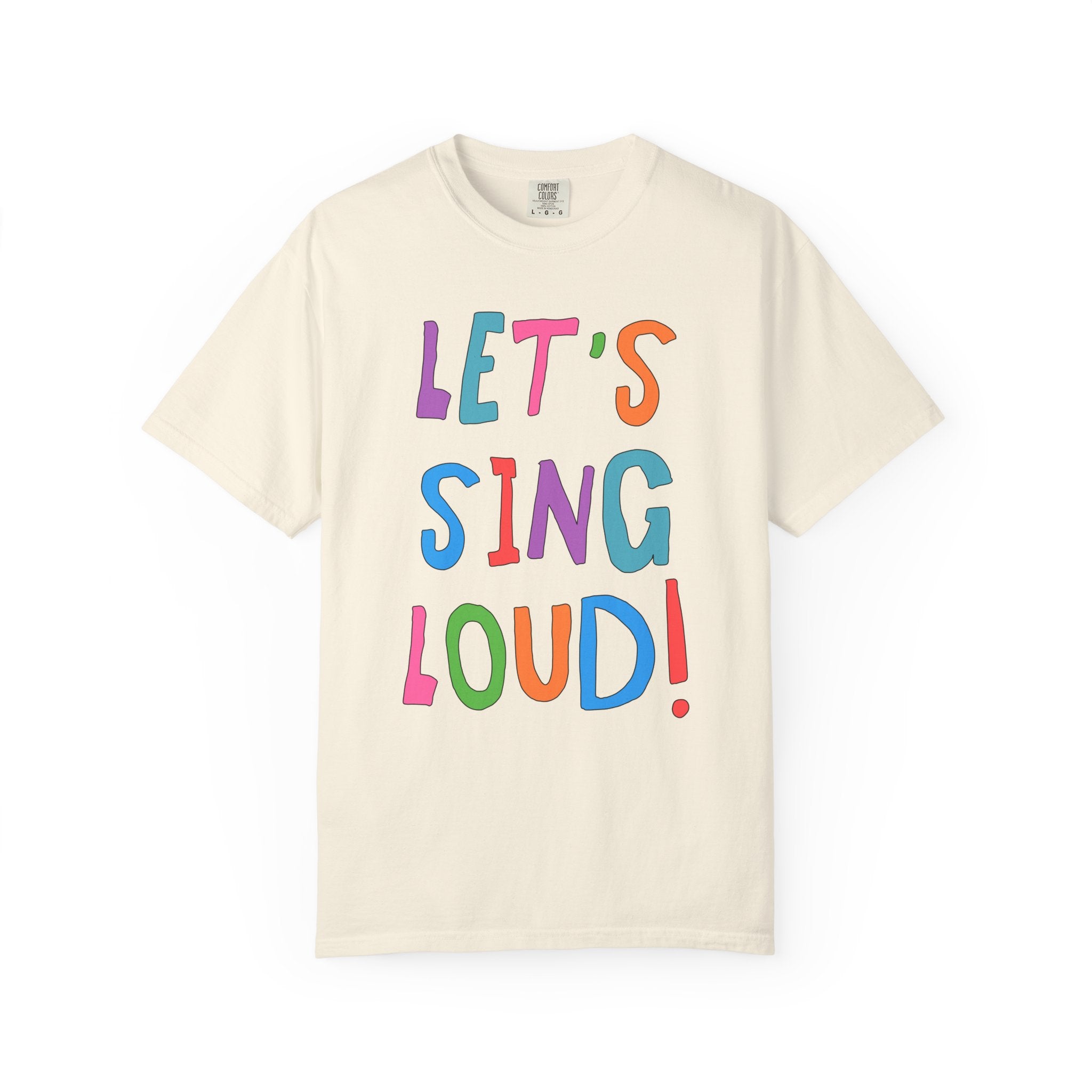 Let's Sing Loud! | Music Teacher T-Shirt - Opal and June