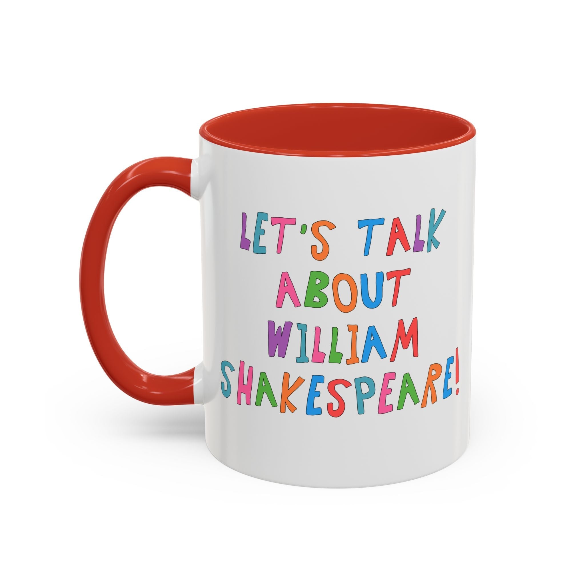 Let's Talk About William Shakespeare Mug - Opal and June