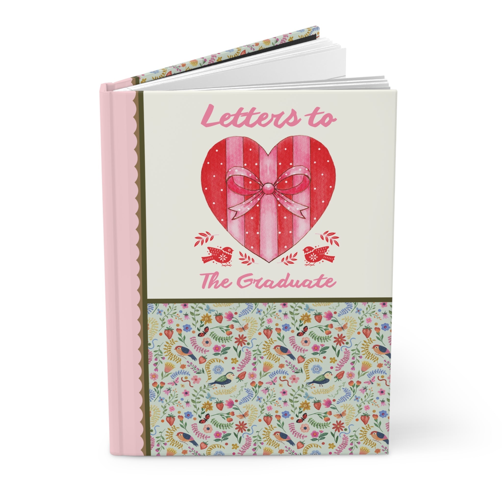 Letters to the Graduate: Kitschy and Colorful Maximalist Notebook for Daughter Graduating High School, Nostalgic College Graduation Notebook - Opal and June