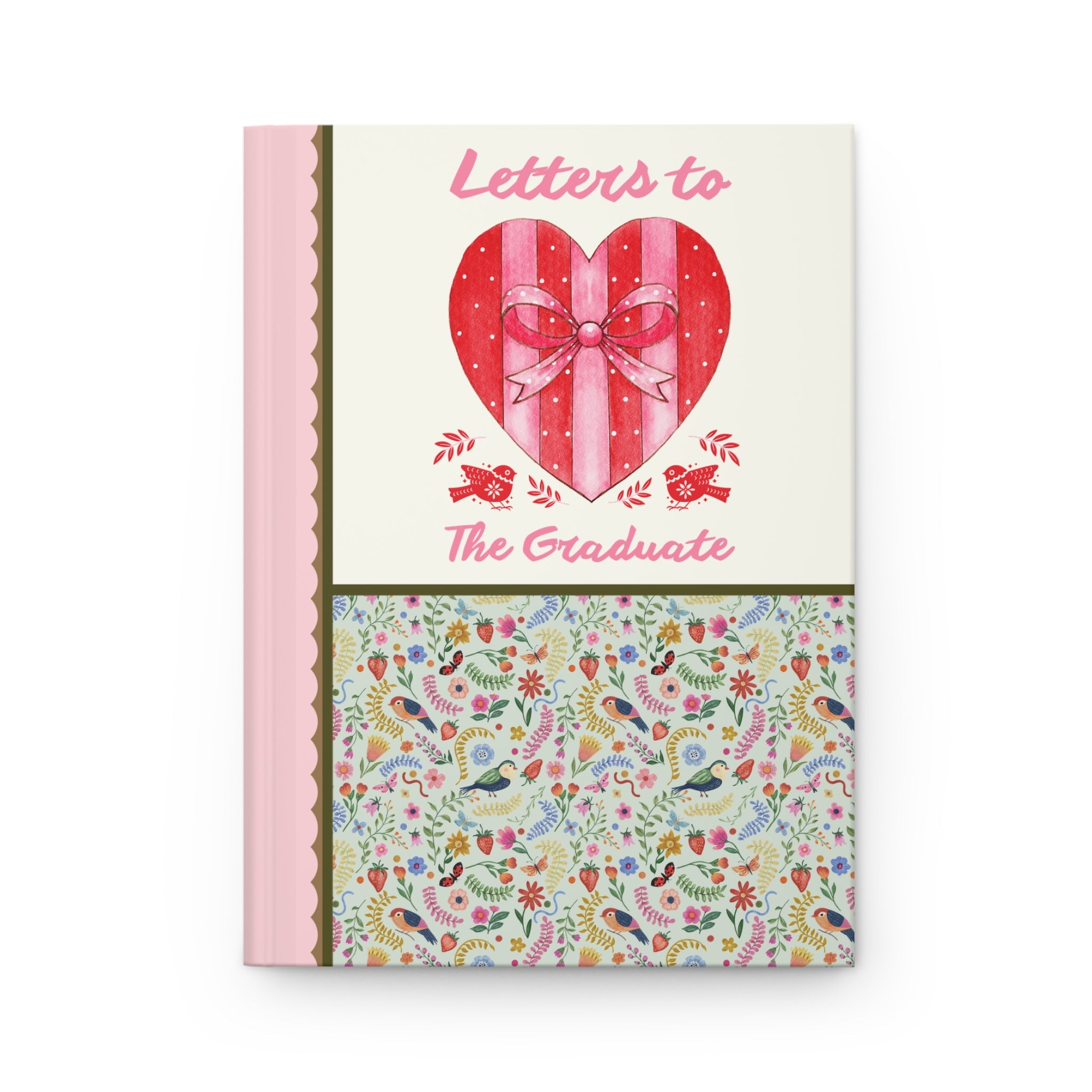 Letters to the Graduate: Kitschy and Colorful Maximalist Notebook for Daughter Graduating High School, Nostalgic College Graduation Notebook - Opal and June