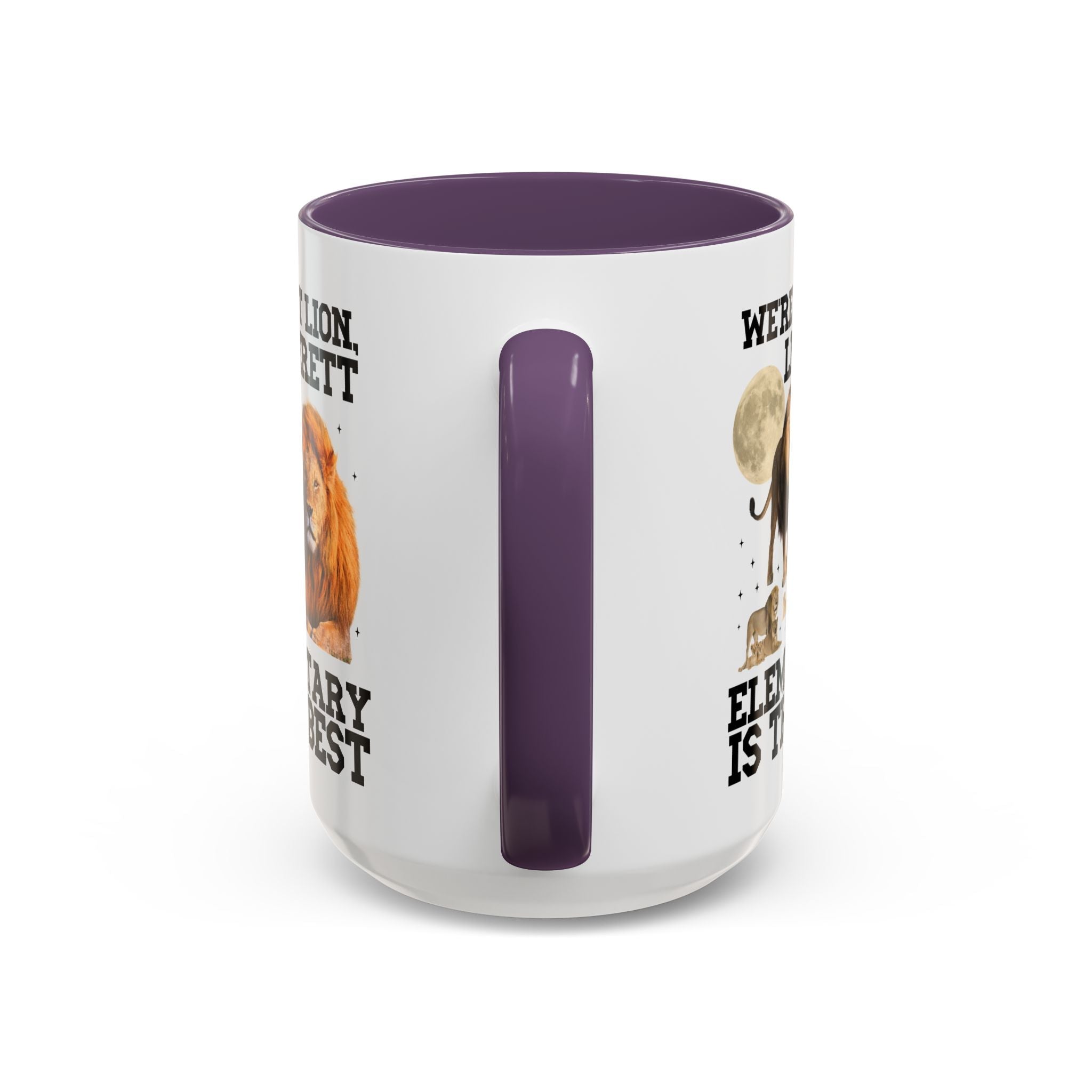Leverett Elementary Coffee Mug: We're Not Lion, Leverett Elementary is The Best | FPS + Opal and June Mug, Fayetteville Public Schools - Opal and June