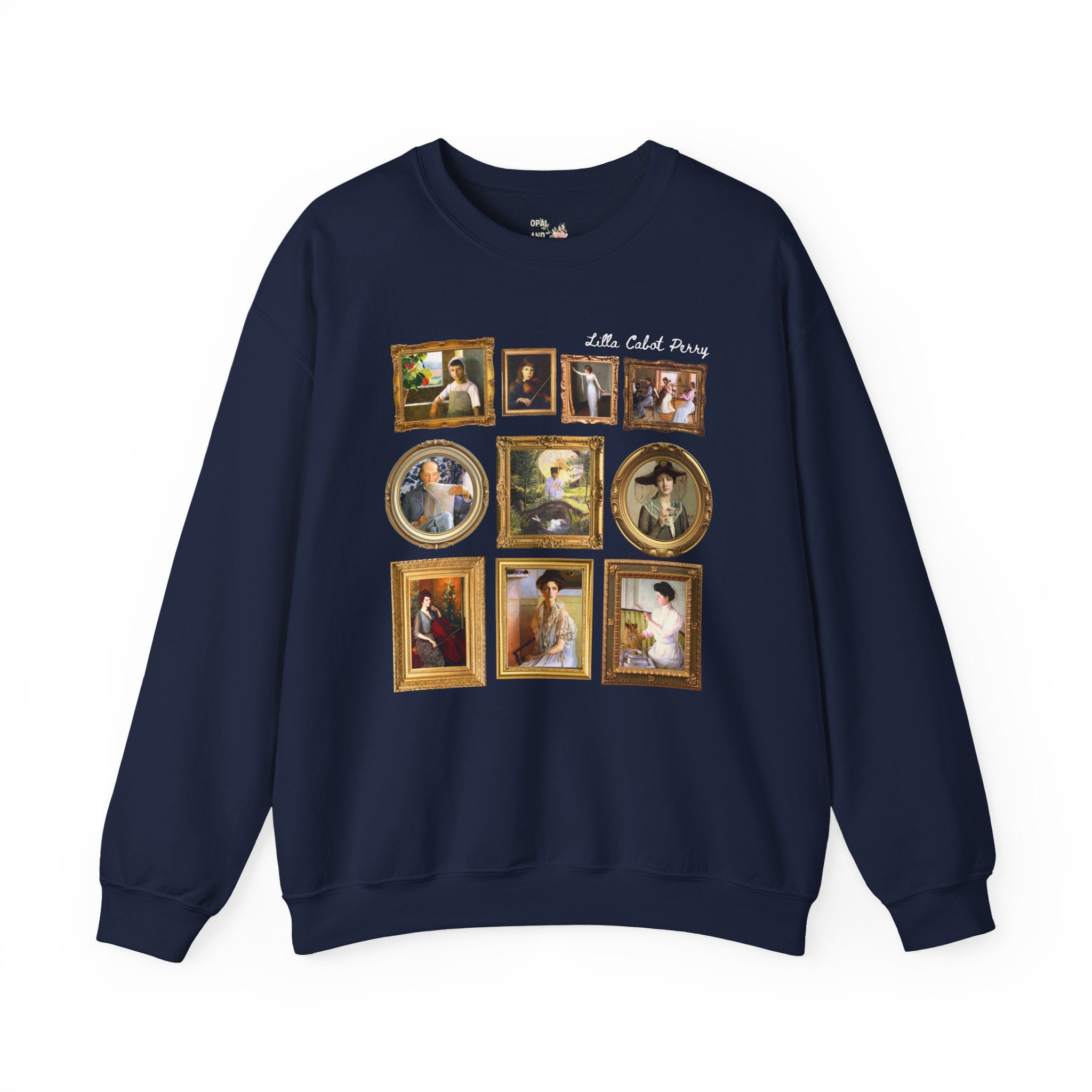 Lilla Cabot Perry: Women's Art History Sweatshirt, 19th Century Impressionist Art, American Female Artist, Womens History, Music Lover Gift - Opal and June