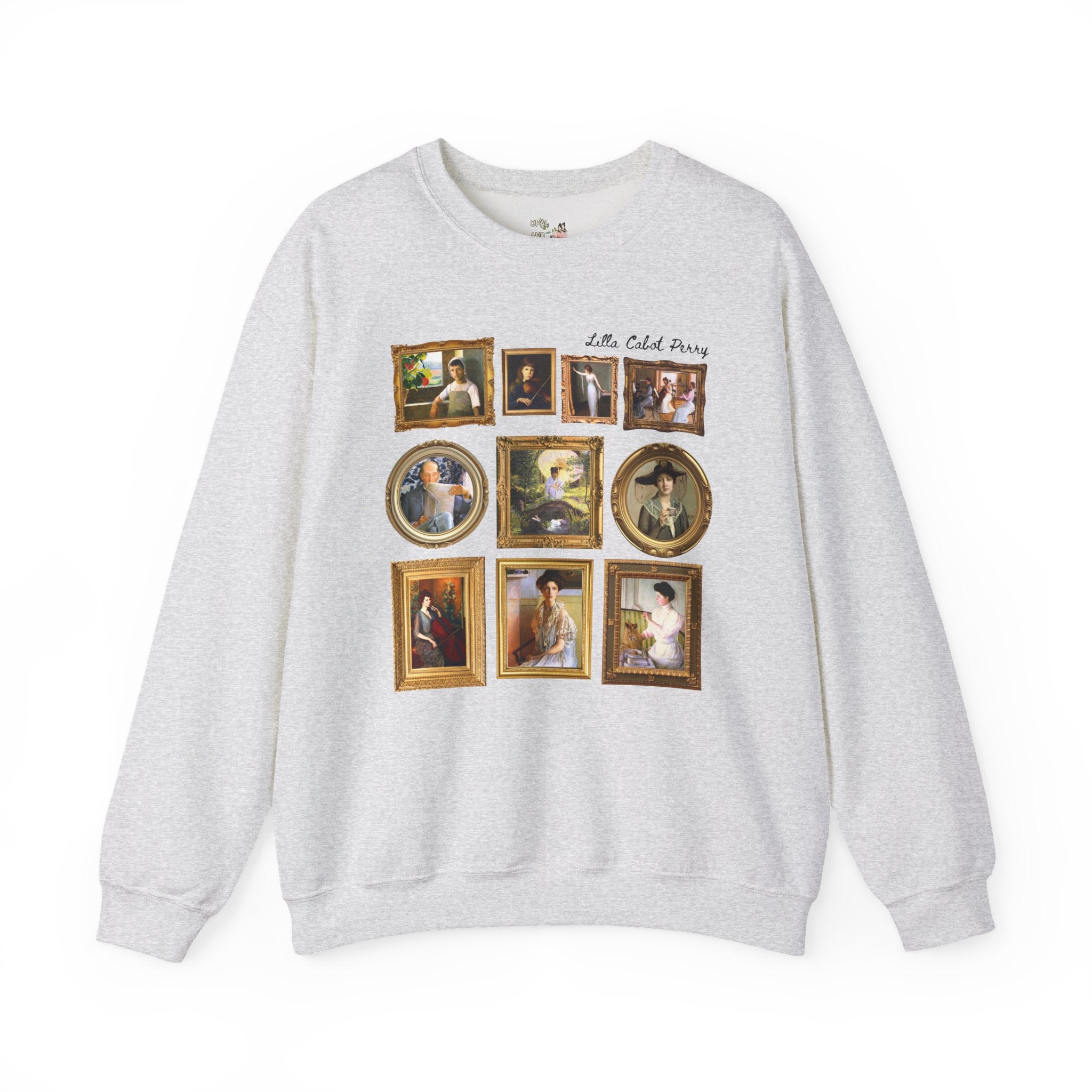 Lilla Cabot Perry: Women's Art History Sweatshirt, 19th Century Impressionist Art, American Female Artist, Womens History, Music Lover Gift - Opal and June
