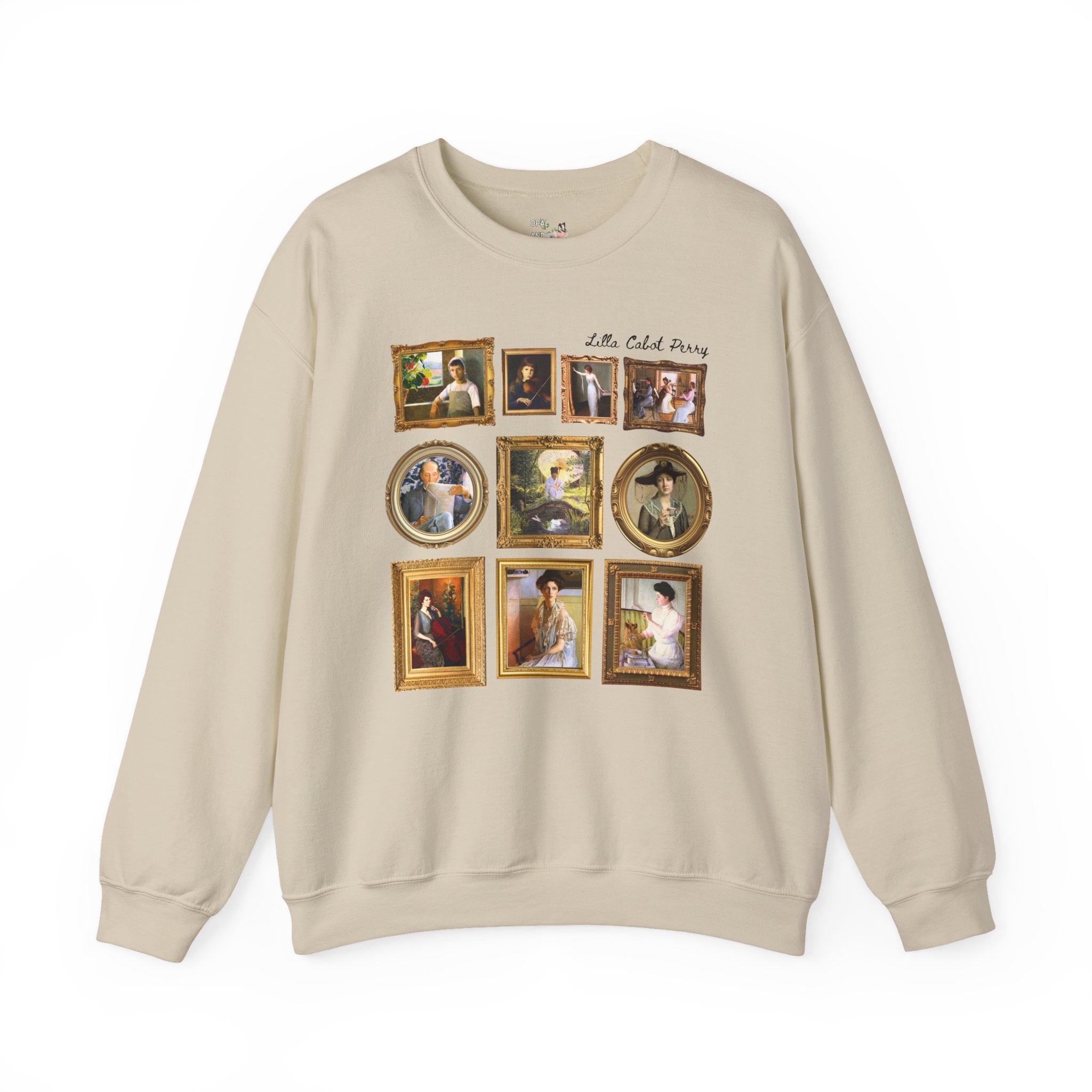 Lilla Cabot Perry: Women's Art History Sweatshirt, 19th Century Impressionist Art, American Female Artist, Womens History, Music Lover Gift - Opal and June