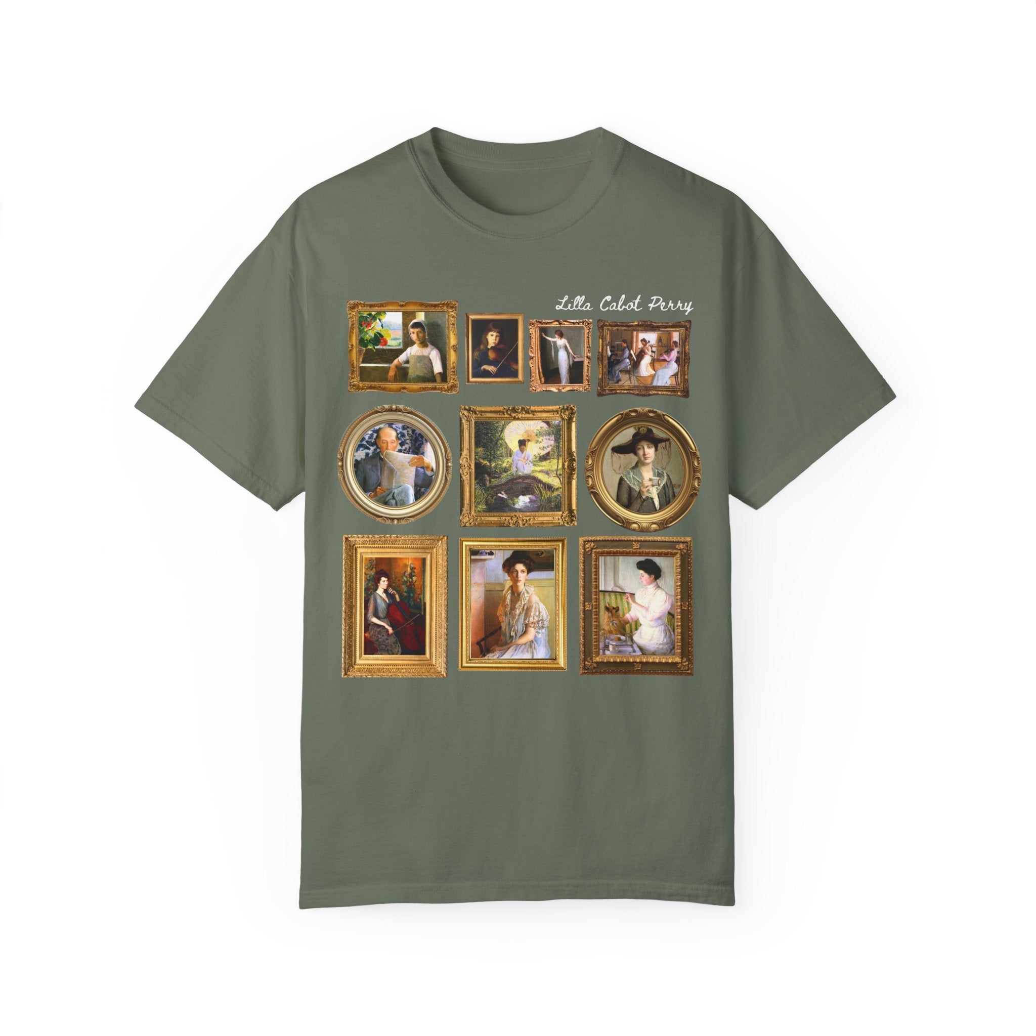 Lilla Cabot Perry: Women's Art History Tee Shirt, 19th Century Impressionist Art, American Female Artist, Womens History, Music Lover Gift - Opal and June
