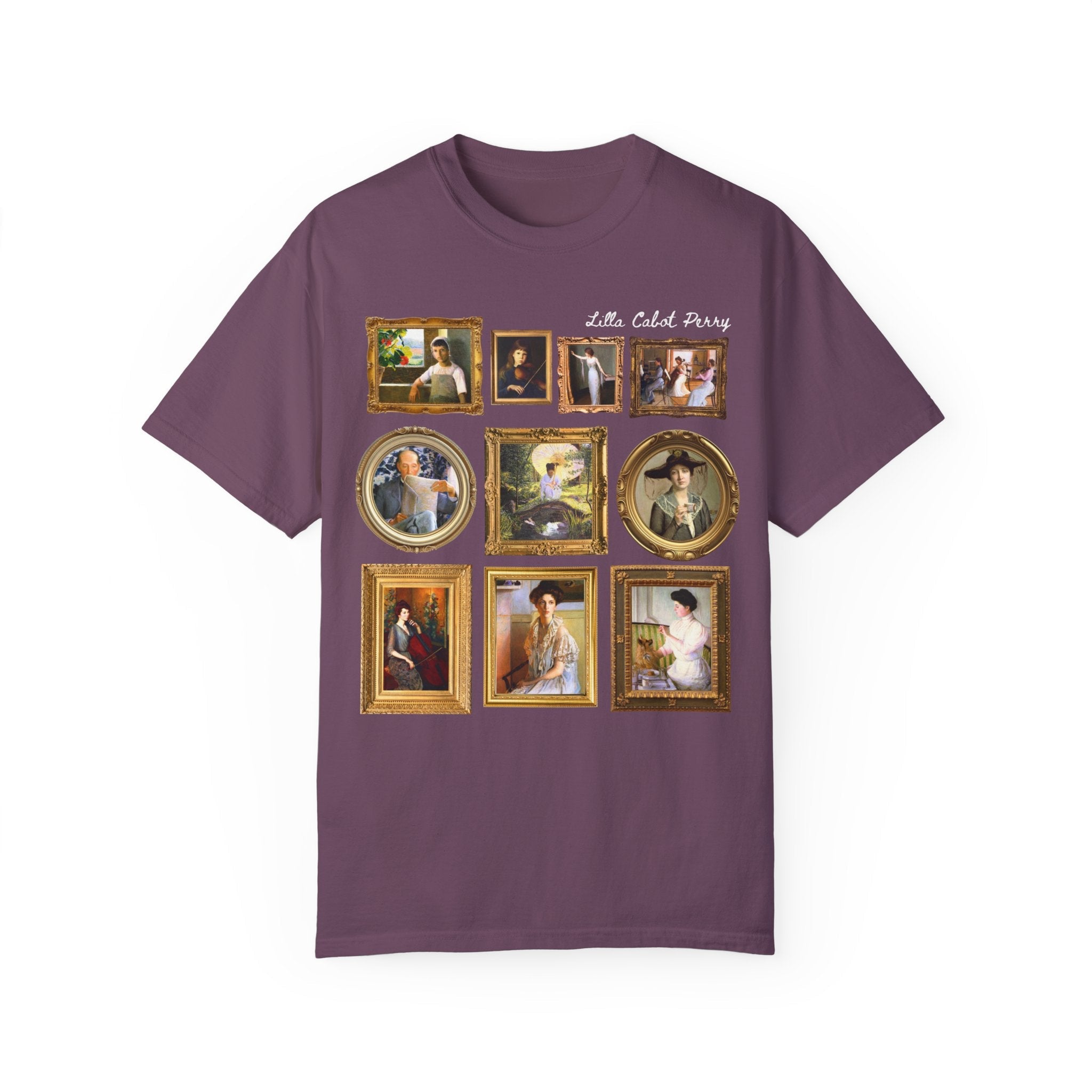 Lilla Cabot Perry: Women's Art History Tee Shirt, 19th Century Impressionist Art, American Female Artist, Womens History, Music Lover Gift - Opal and June