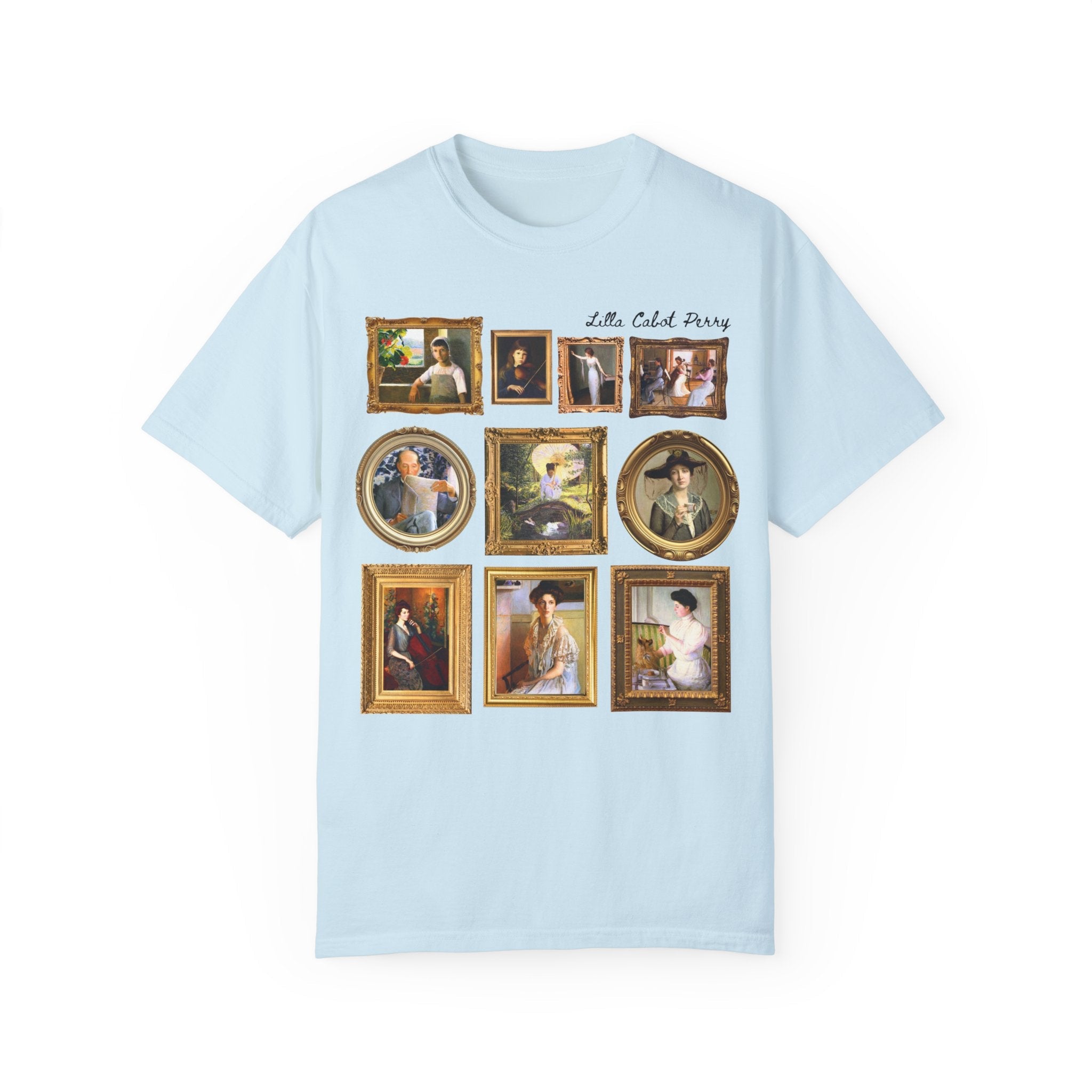 Lilla Cabot Perry: Women's Art History Tee Shirt, 19th Century Impressionist Art, American Female Artist, Womens History, Music Lover Gift - Opal and June