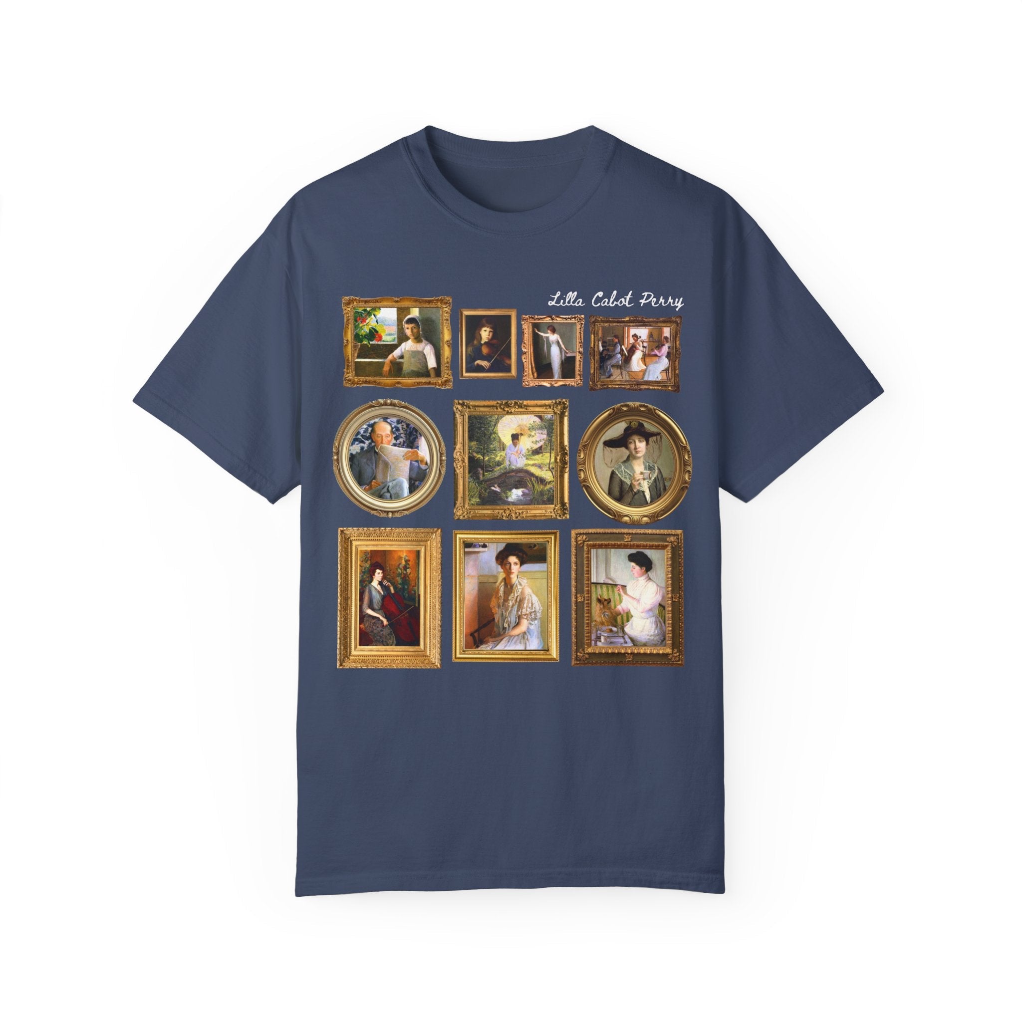 Lilla Cabot Perry: Women's Art History Tee Shirt, 19th Century Impressionist Art, American Female Artist, Womens History, Music Lover Gift - Opal and June