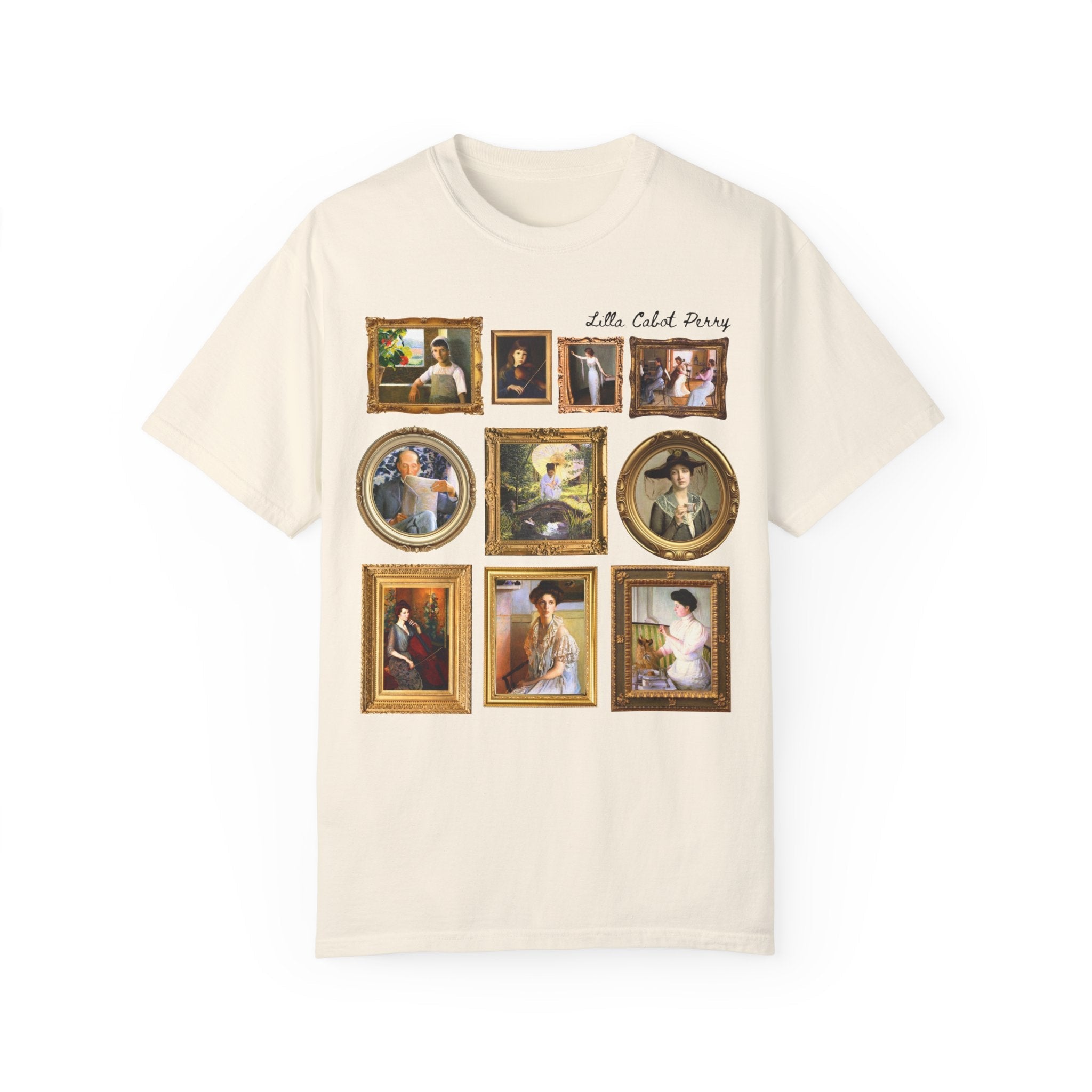 Lilla Cabot Perry: Women's Art History Tee Shirt, 19th Century Impressionist Art, American Female Artist, Womens History, Music Lover Gift - Opal and June