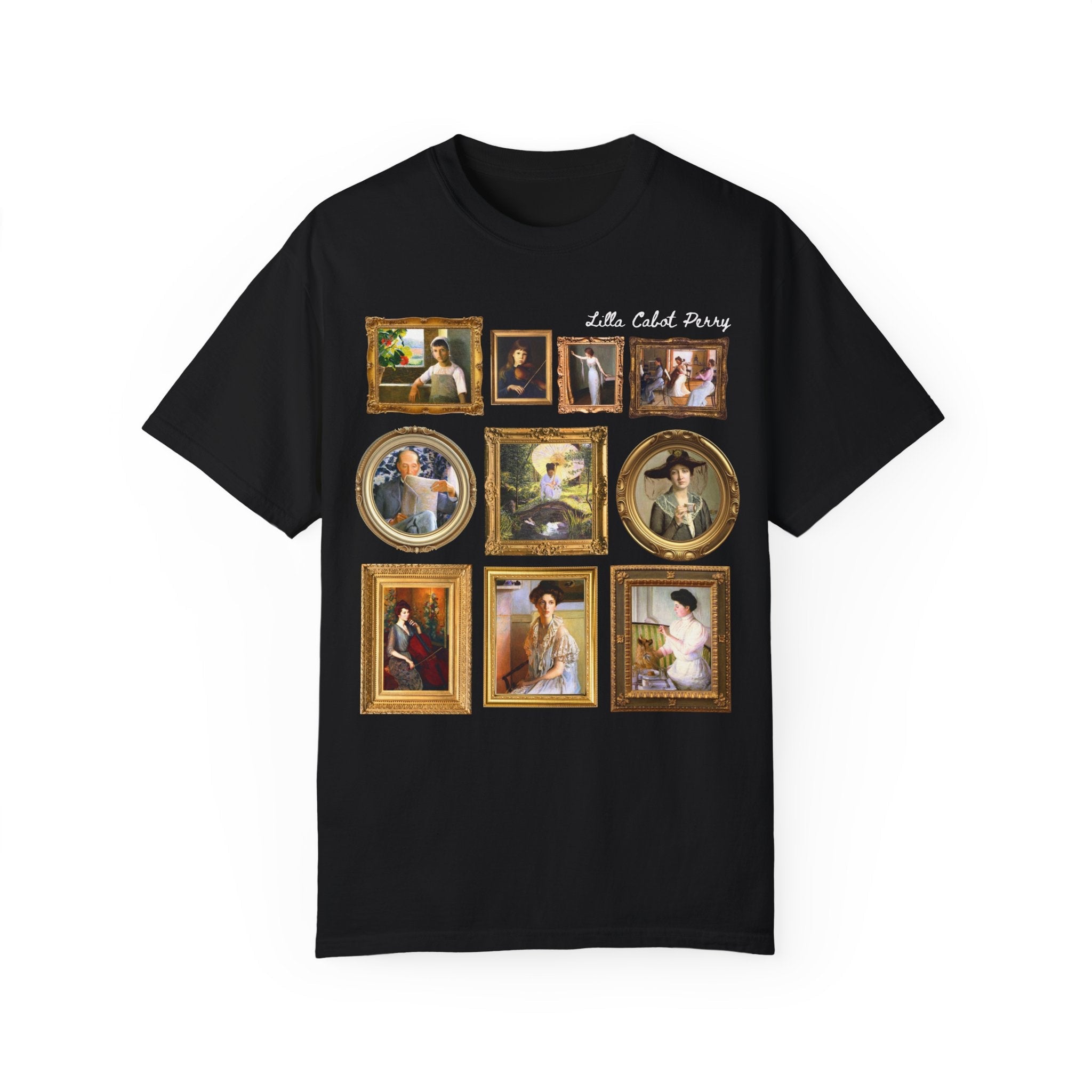 Lilla Cabot Perry: Women's Art History Tee Shirt, 19th Century Impressionist Art, American Female Artist, Womens History, Music Lover Gift - Opal and June