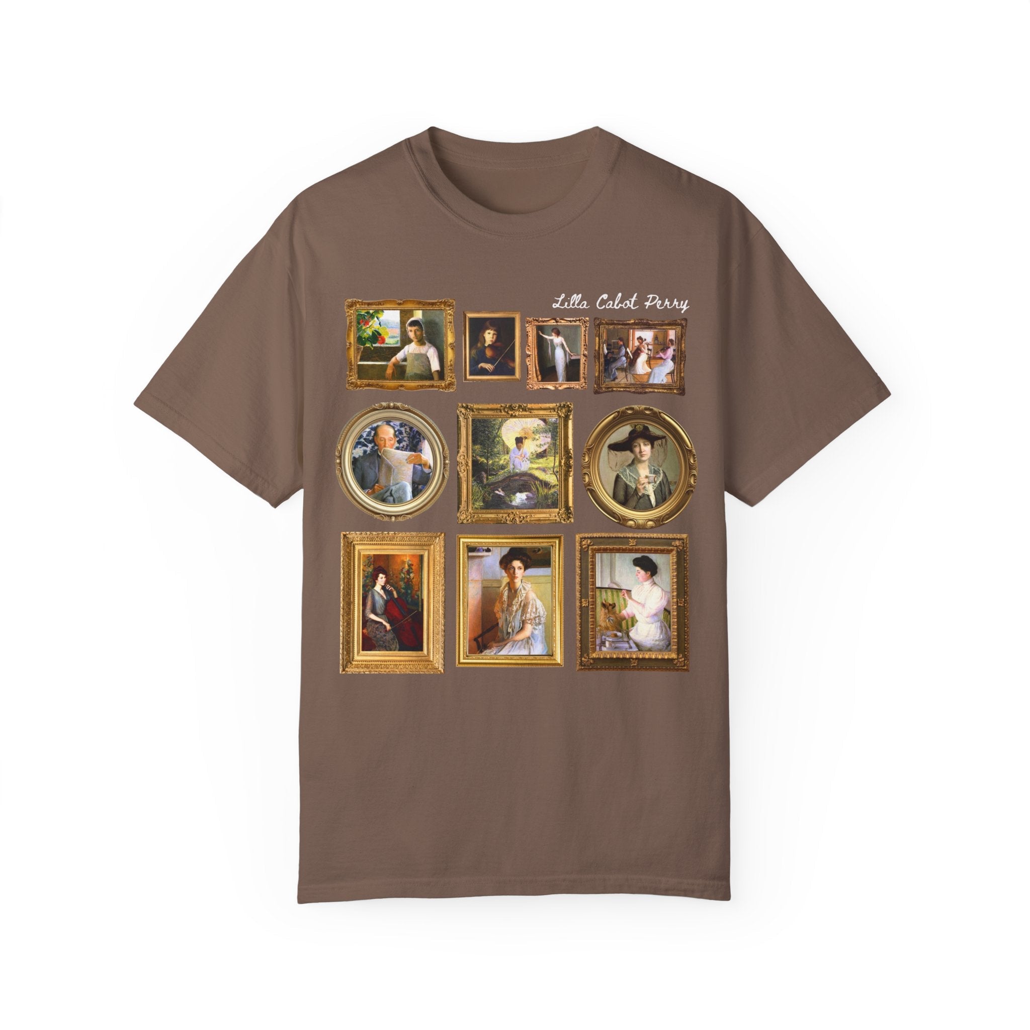 Lilla Cabot Perry: Women's Art History Tee Shirt, 19th Century Impressionist Art, American Female Artist, Womens History, Music Lover Gift - Opal and June