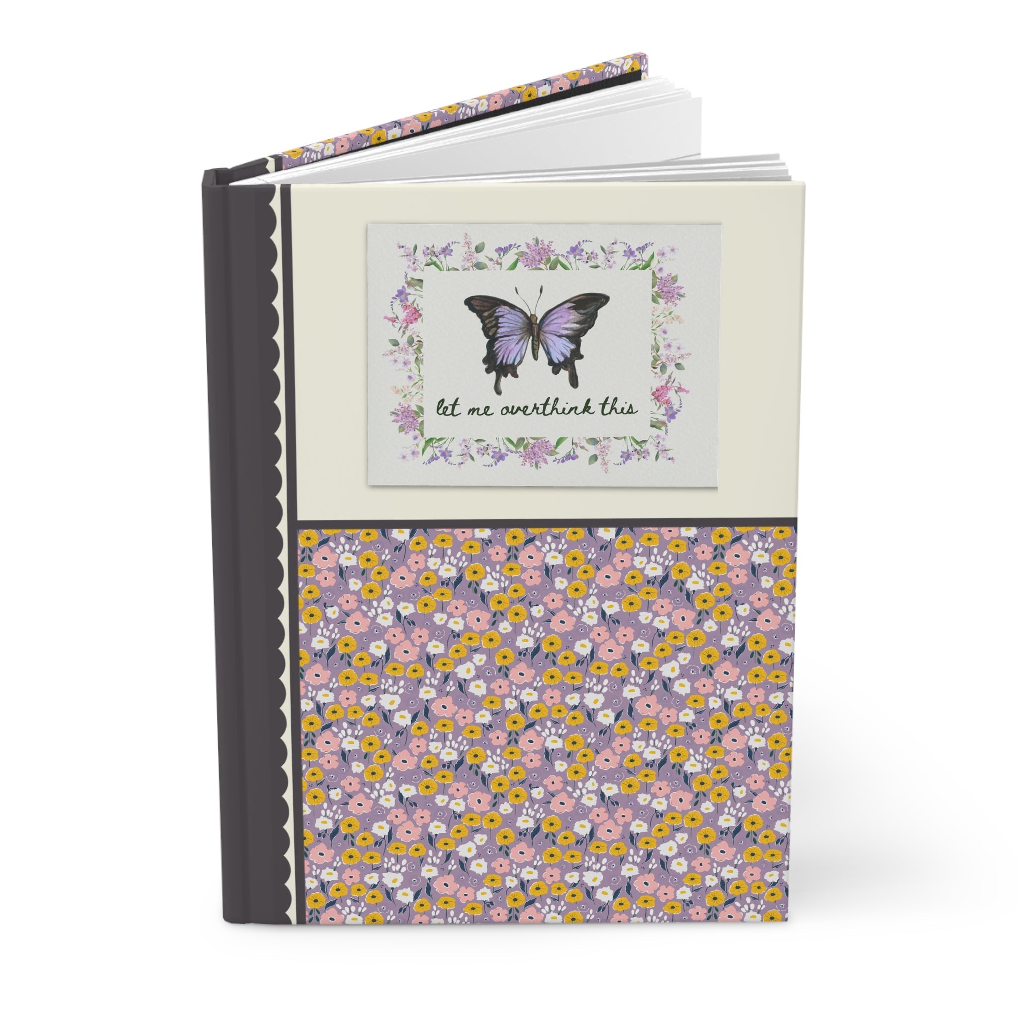 Lined Notebook: Let Me Overthink This - Opal and June