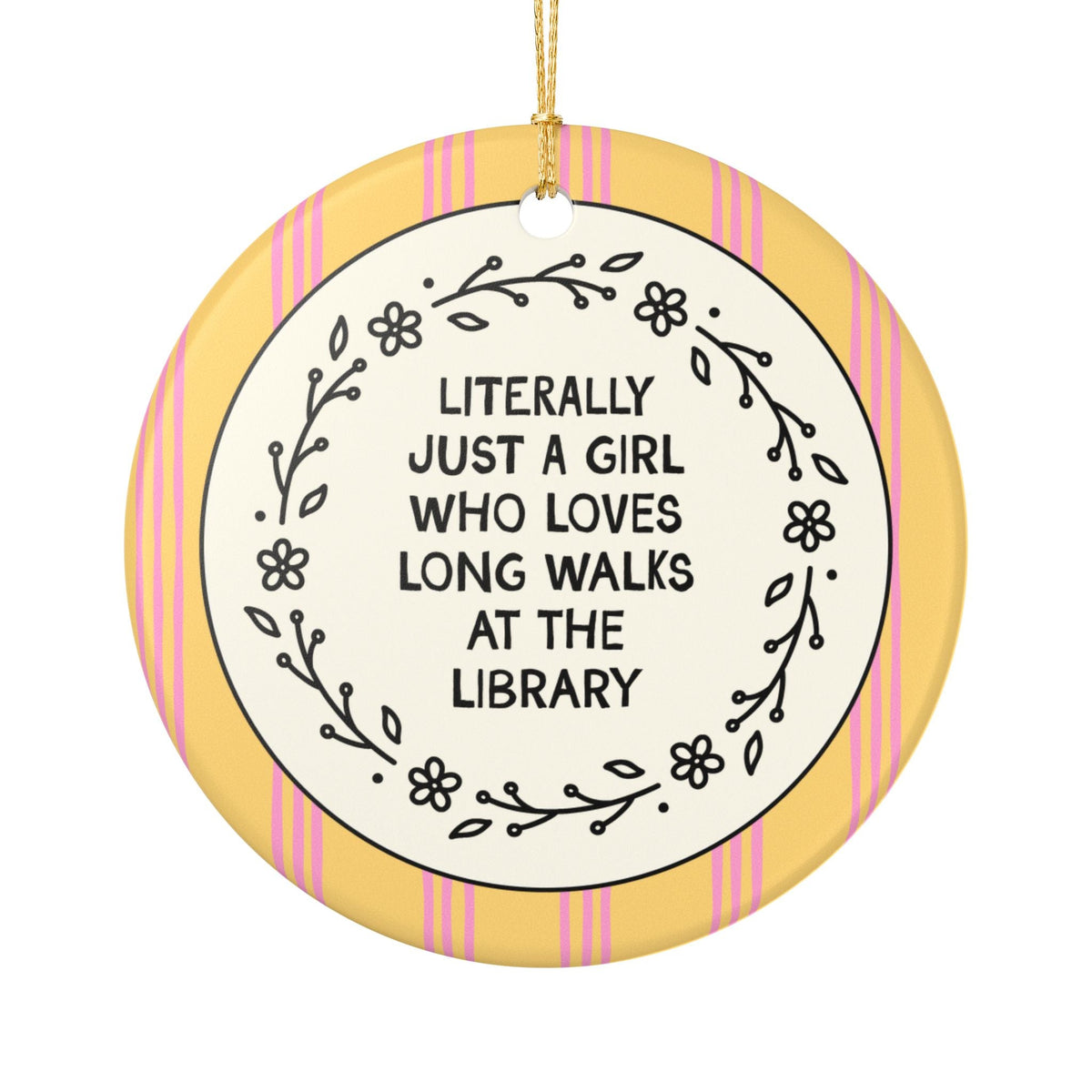Literally Just a Girl Who Loves Long Walks at the Library - Opal and June