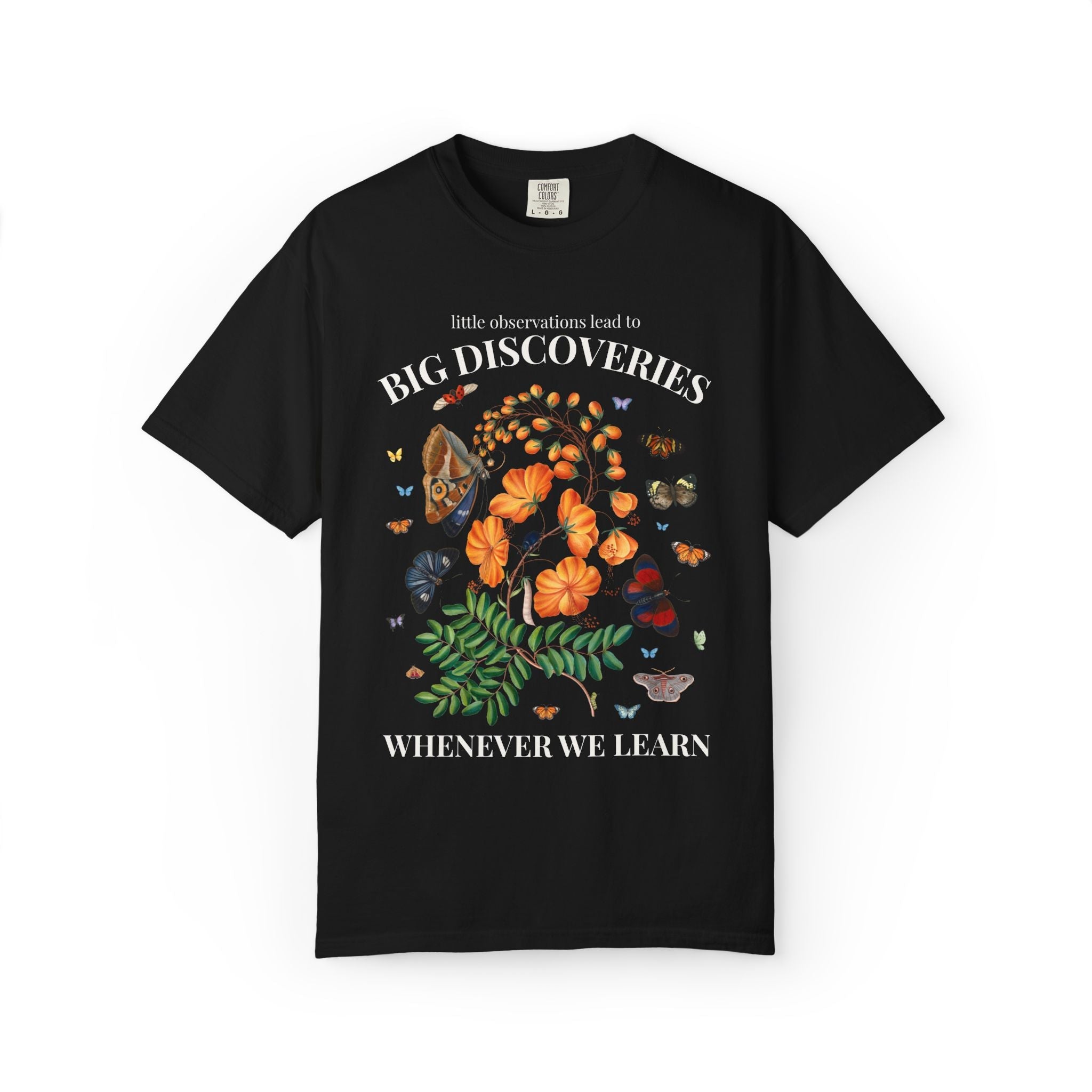 Little Observations Lead to Big Discoveries Whenever We Learn, Matching Teacher Team T-Shirt for Back to School - Opal and June