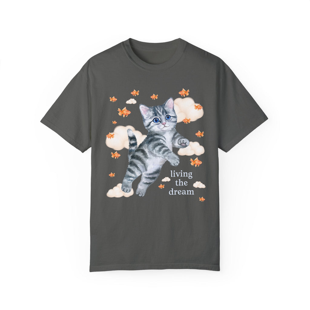 Living the Dream: Kitten + Goldfish Tee - Opal and June