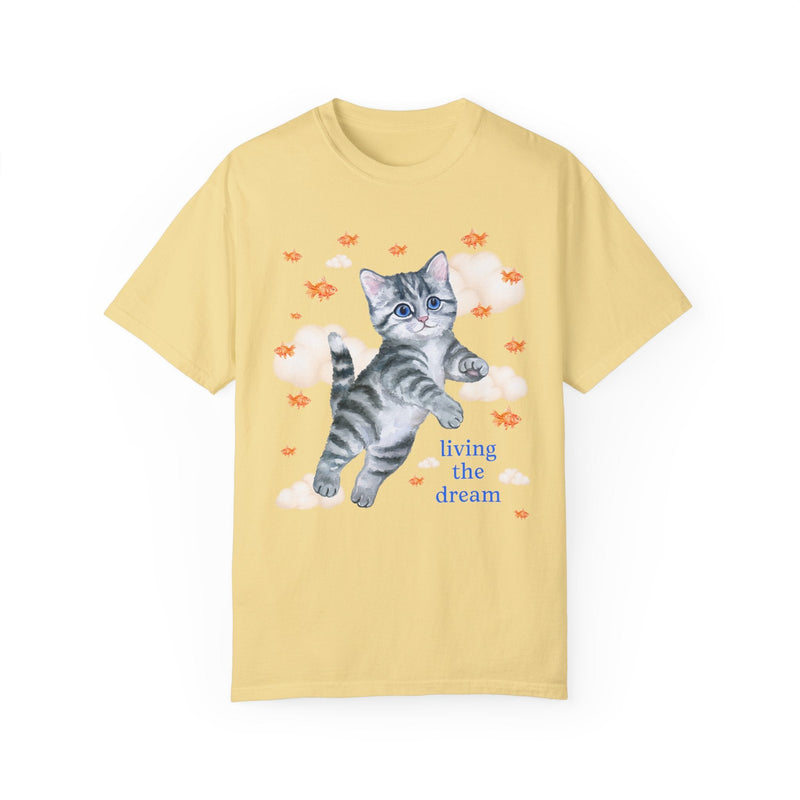 Living the Dream: Kitten + Goldfish Tee - Opal and June