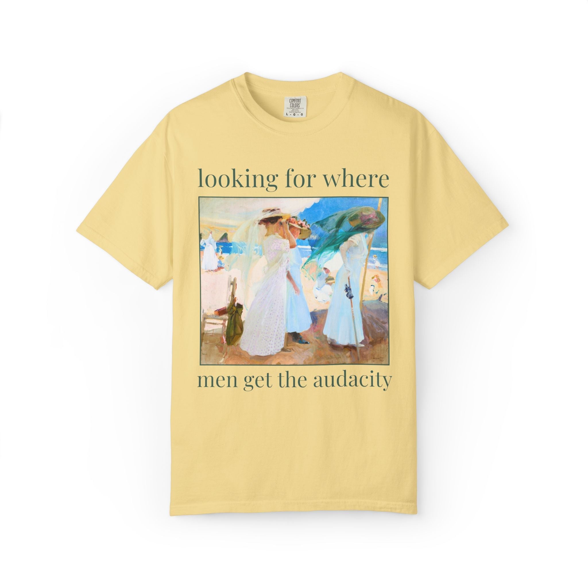 Looking for Where Men Get the Audacity Tee - Opal and June
