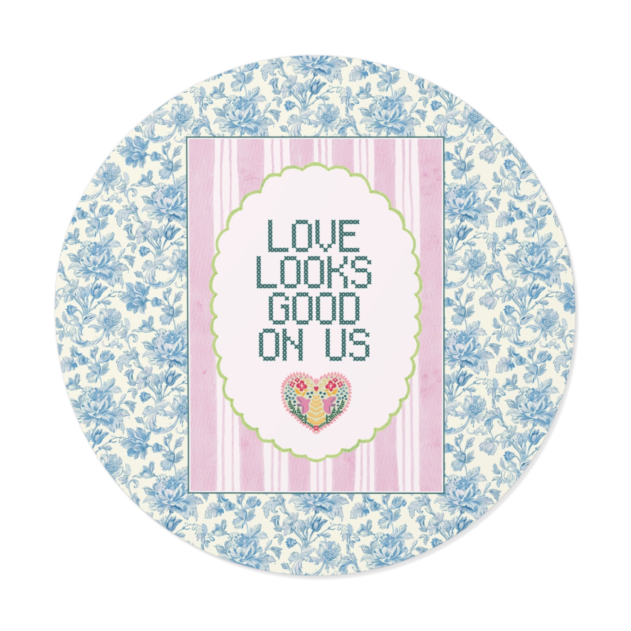 Love Looks Good on Us Sticker - Opal and June