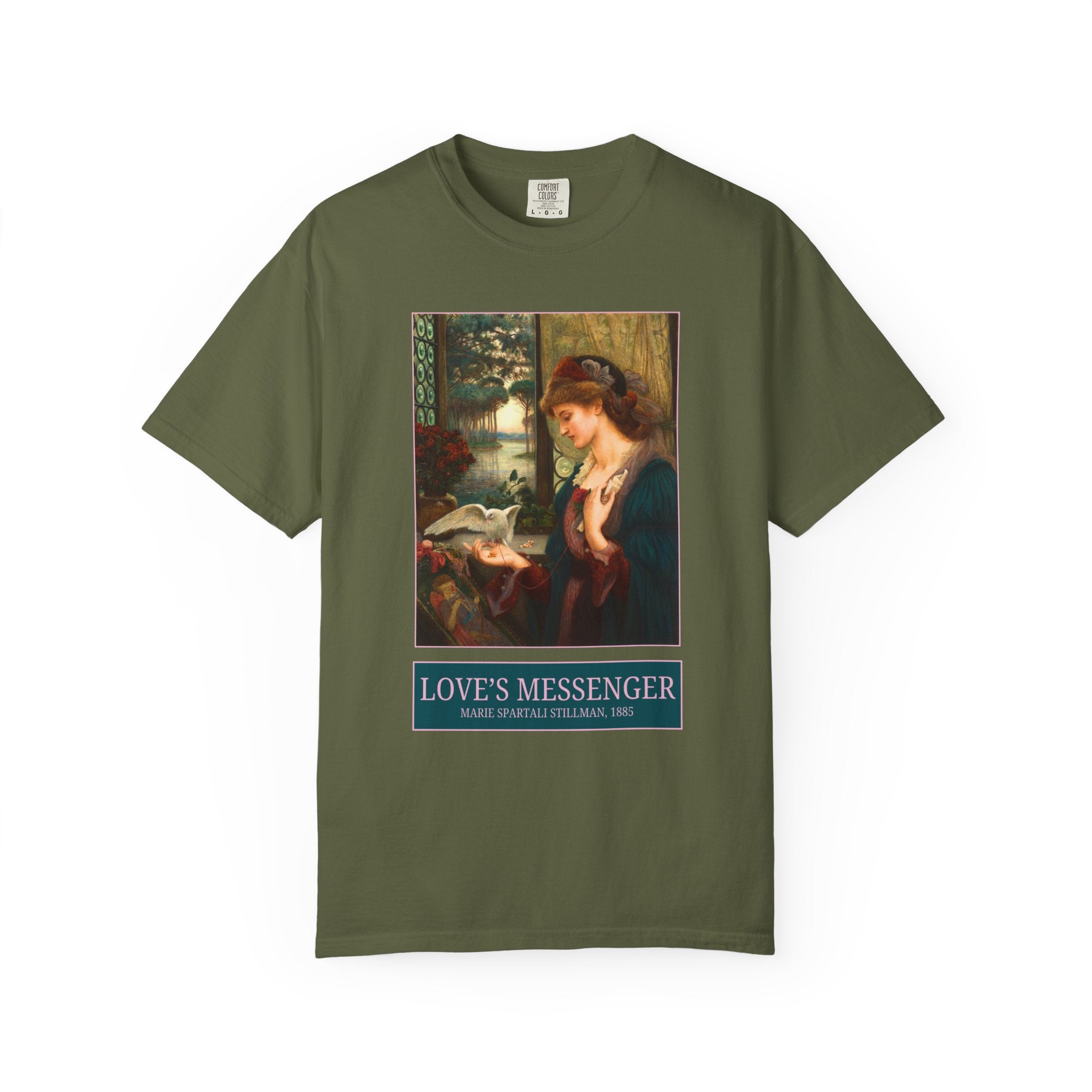 Love's Messenger by Marie Spartali Stillman, 19th Century Famous Paintings, Art Historian Gift, Pre - Raphaelite Art History Gift for Artist - Opal and June