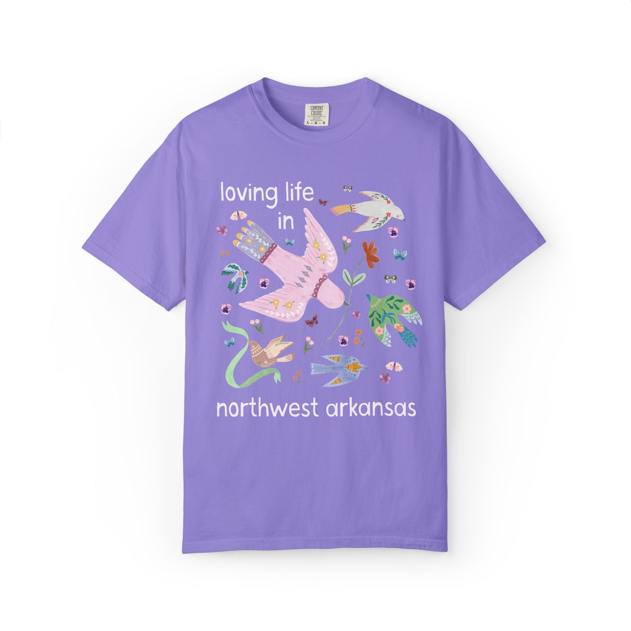 Loving Life in Northwest Arkansas Tee - Opal and June