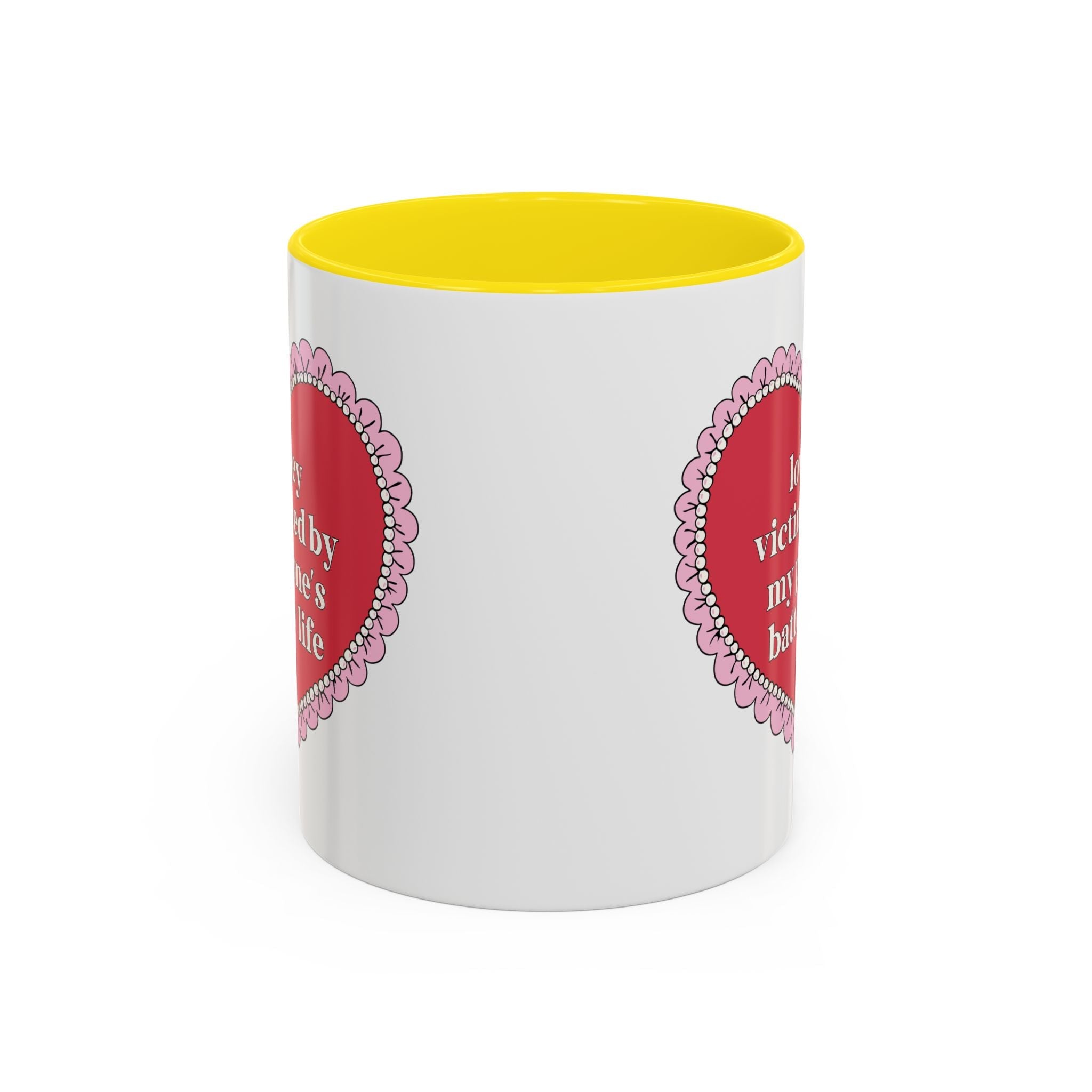 Lowkey Victimized By My Phone's Battery Life 11 Oz Coffee Mug: Funny Friend Gift, Cute Birthday Gift for Teen Daughter or Sister - Opal and June