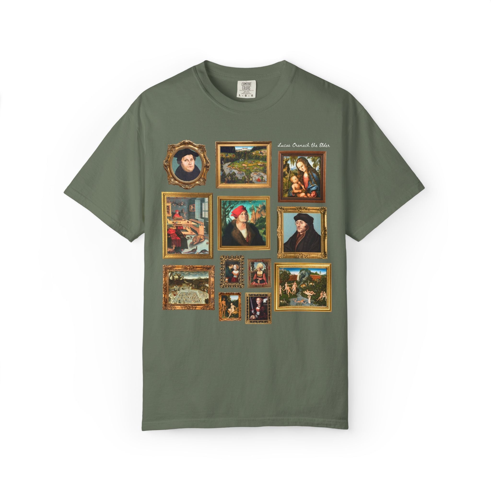Lucas Cranach the Elder Art History Tee Shirt - Opal and June