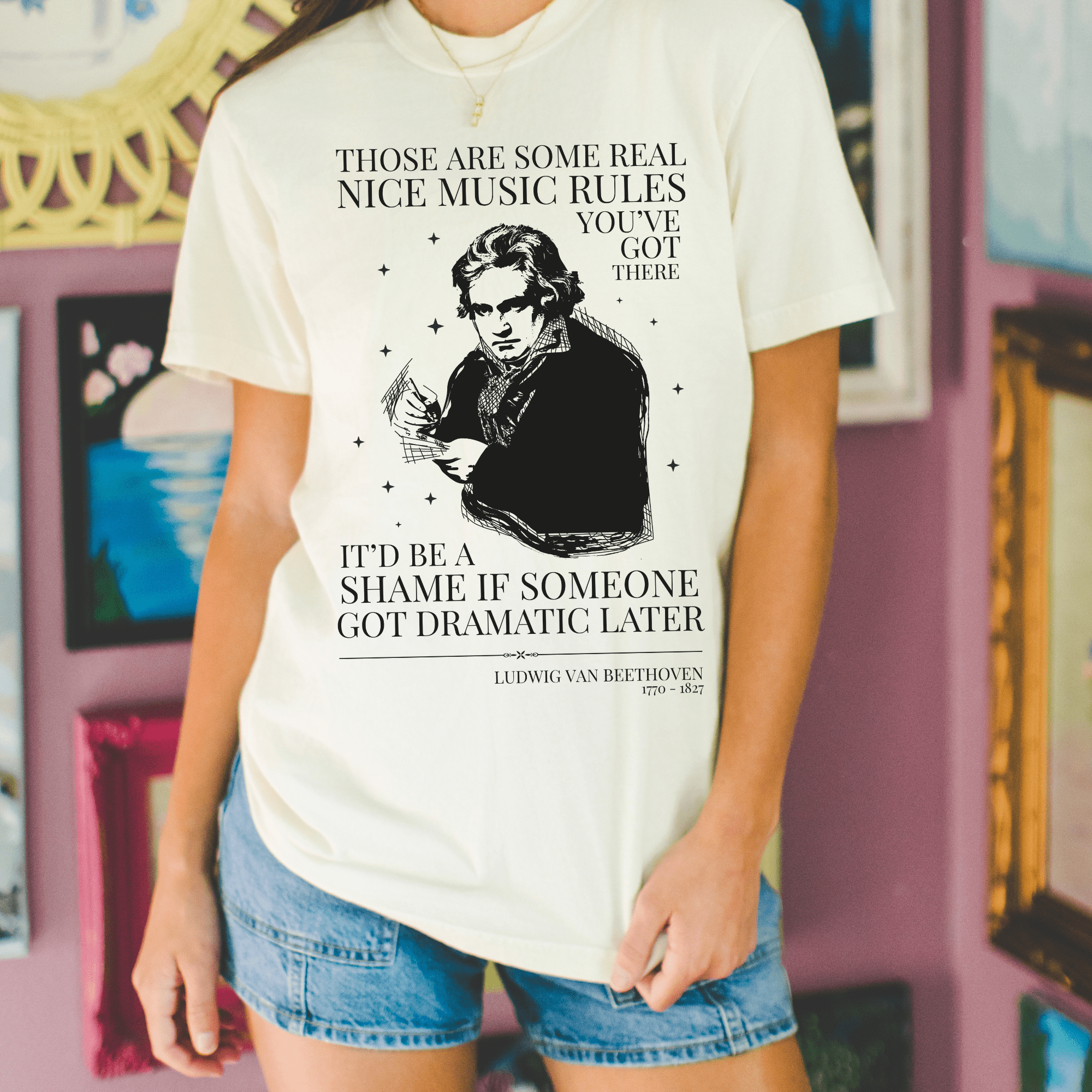 Ludwig van Beethoven: It'd Be a Shame if Someone Got Dramatic Later - Opal and June