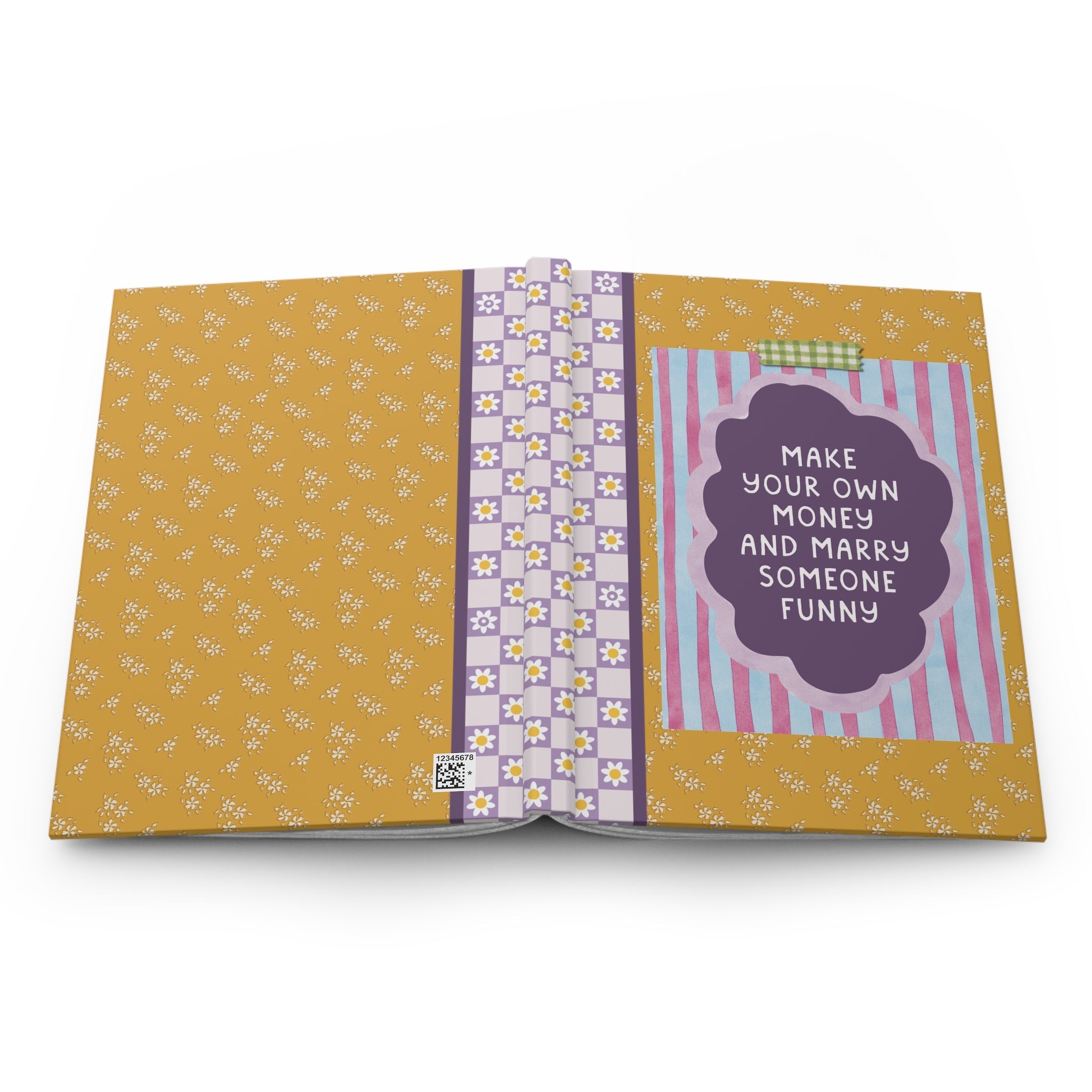 Make Your Own Money and Marry Someone Funny: Cute Retro Notebook for Daughter Going to College, Funny Friend Gift - Opal and June