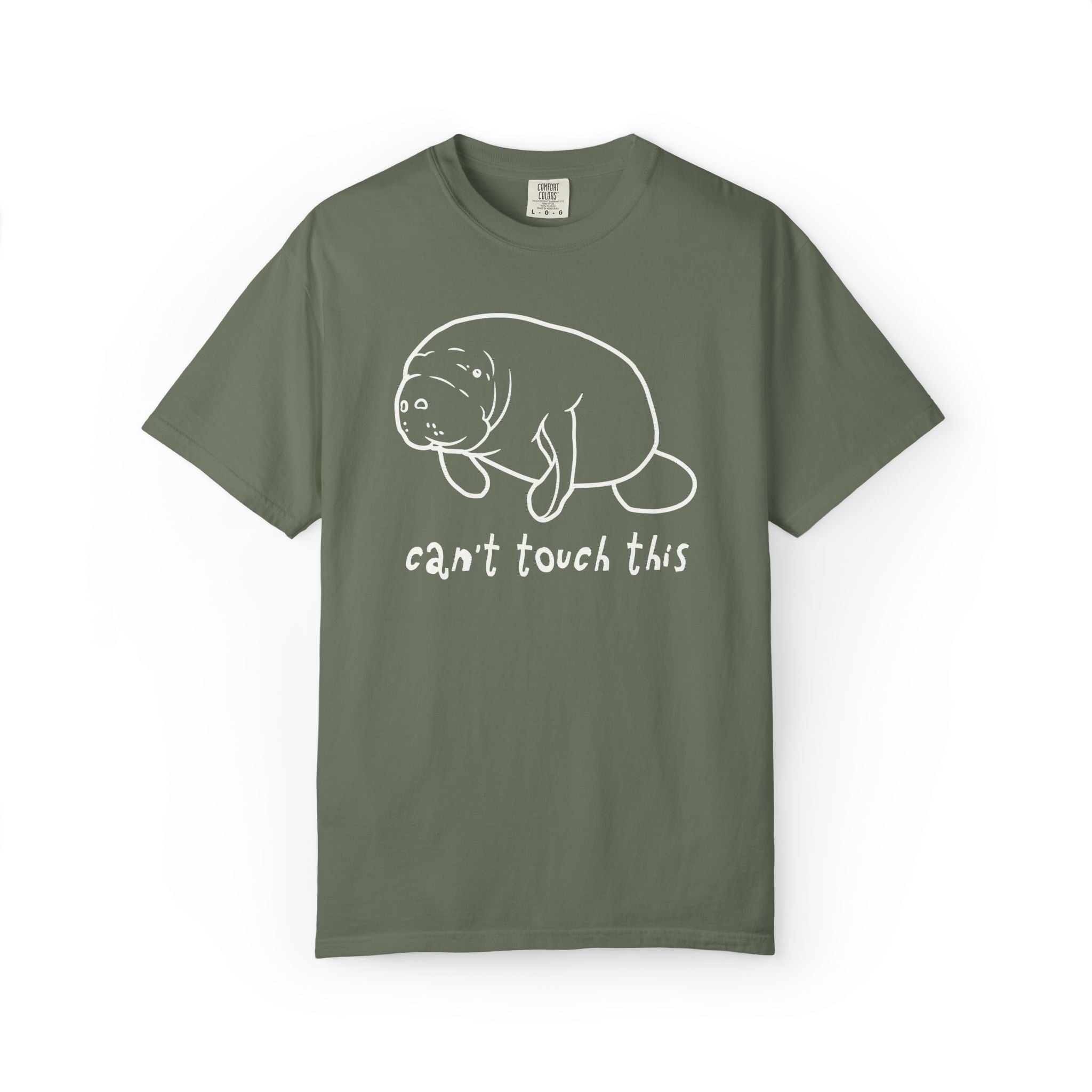 Manatee Animal Lover Tee: Can't Touch This - Opal and June