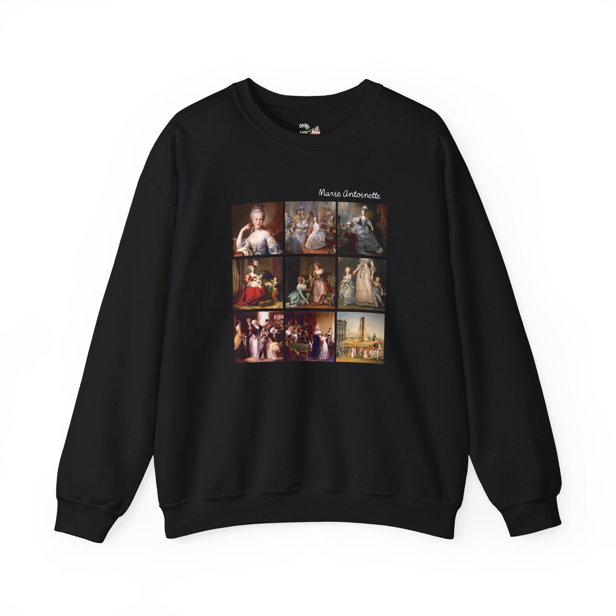 Marie Antoinette Art History Sweatshirt, Humanites Major, French History Professor, Famous Queens European Art History, 18th Century History - Opal and June